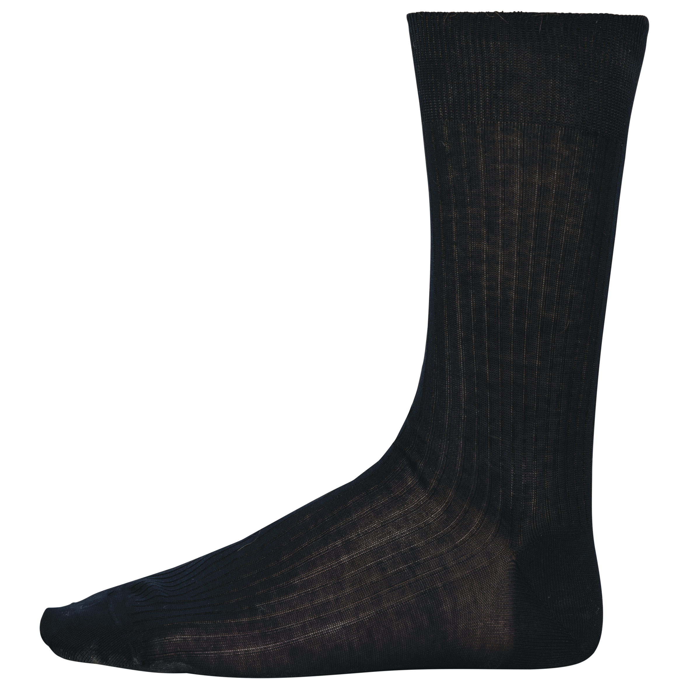Miniature 4 pour Chaussettes coton rib 4x2 fil d'Écosse homme