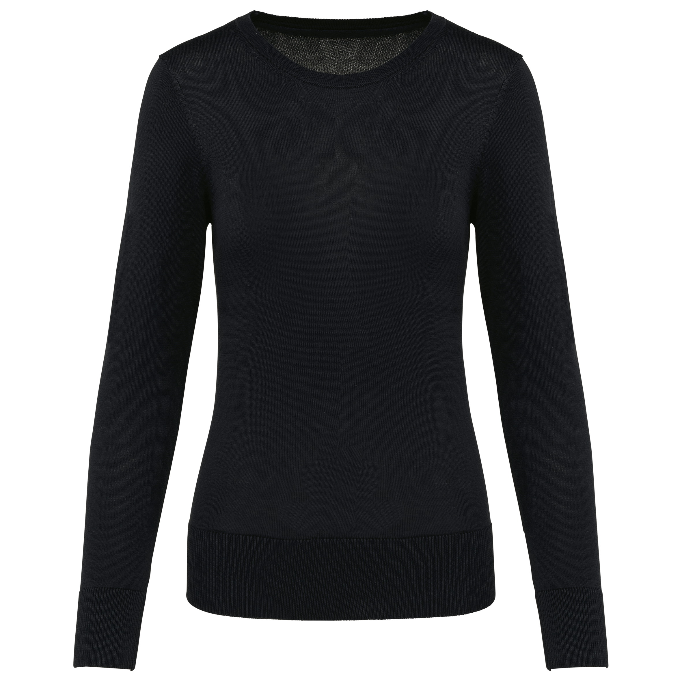 Miniature 14 pour Pull Supima® col rond  femme