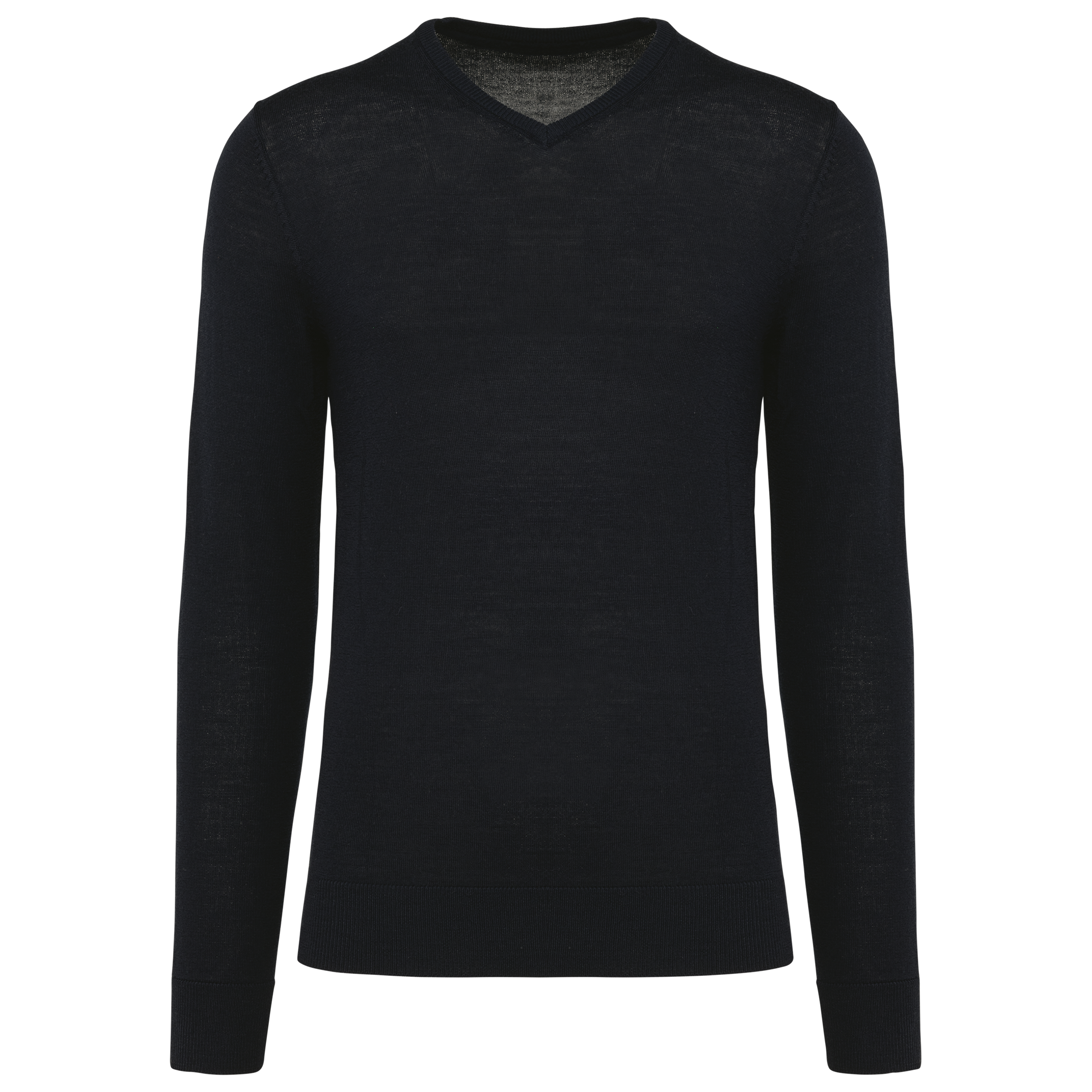 Miniature 15 pour Pull Mérinos col V homme