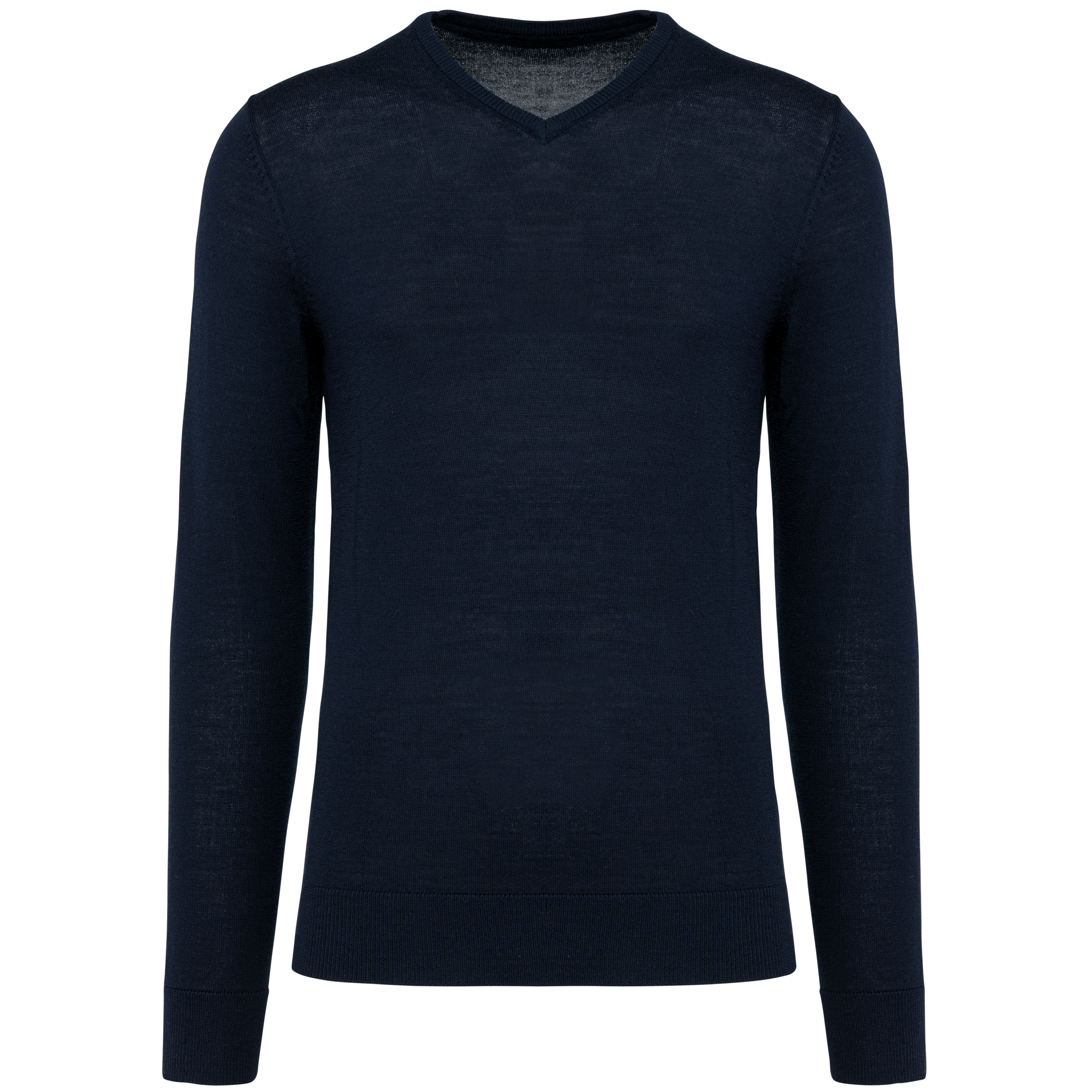 Miniature 16 pour Pull Mérinos col V homme