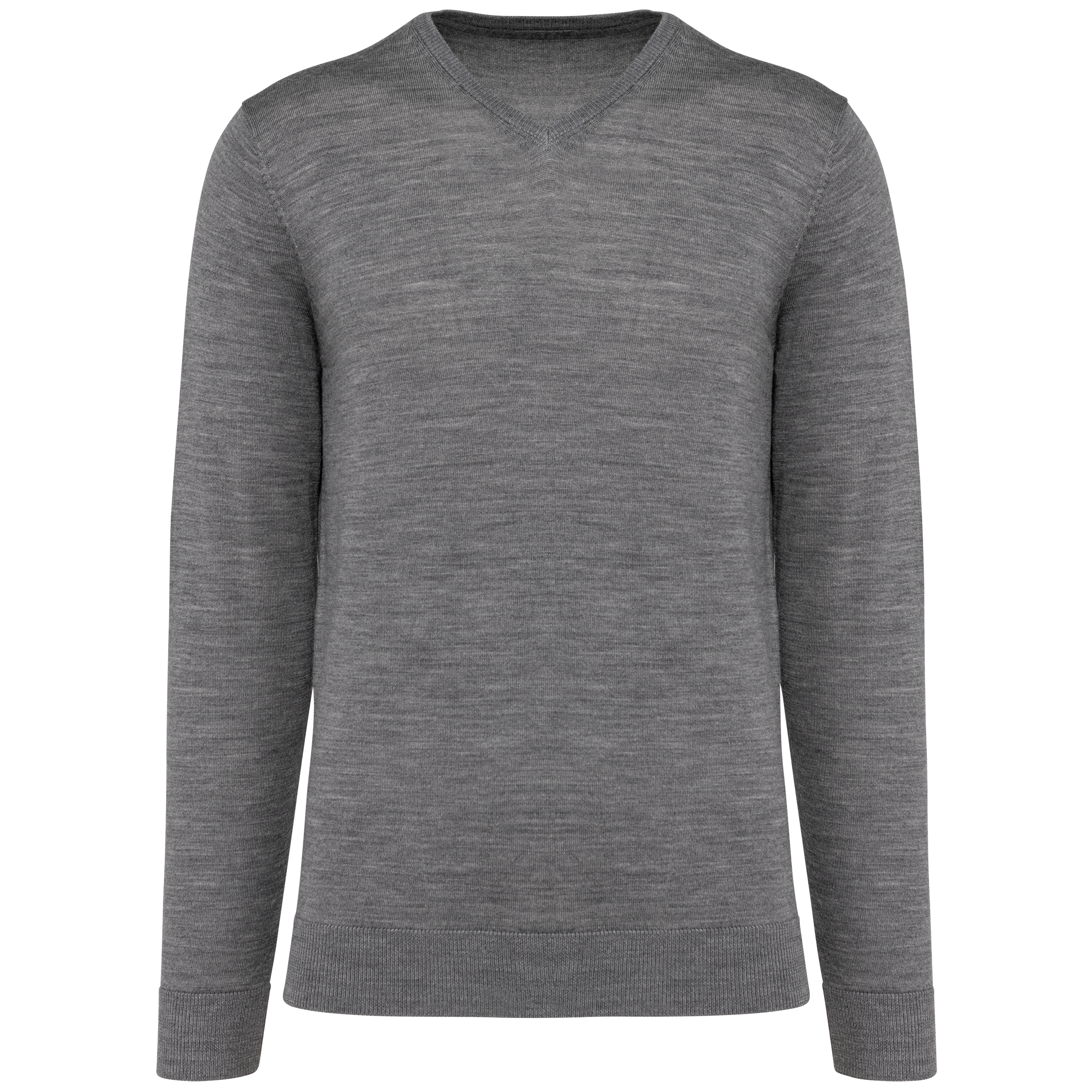 Miniature 17 pour Pull Mérinos col V homme