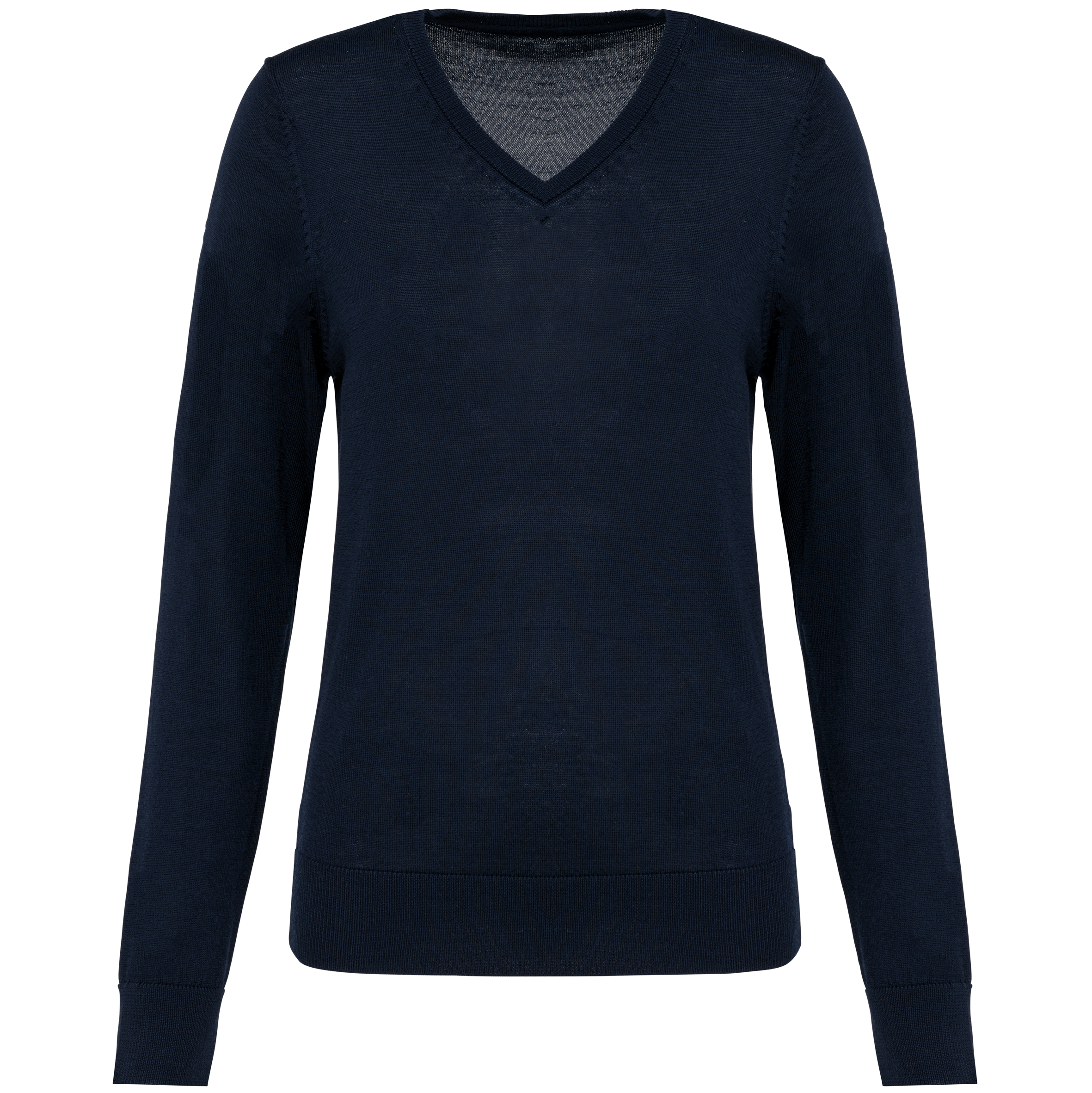 Miniature 13 pour Pull Mérinos col V femme
