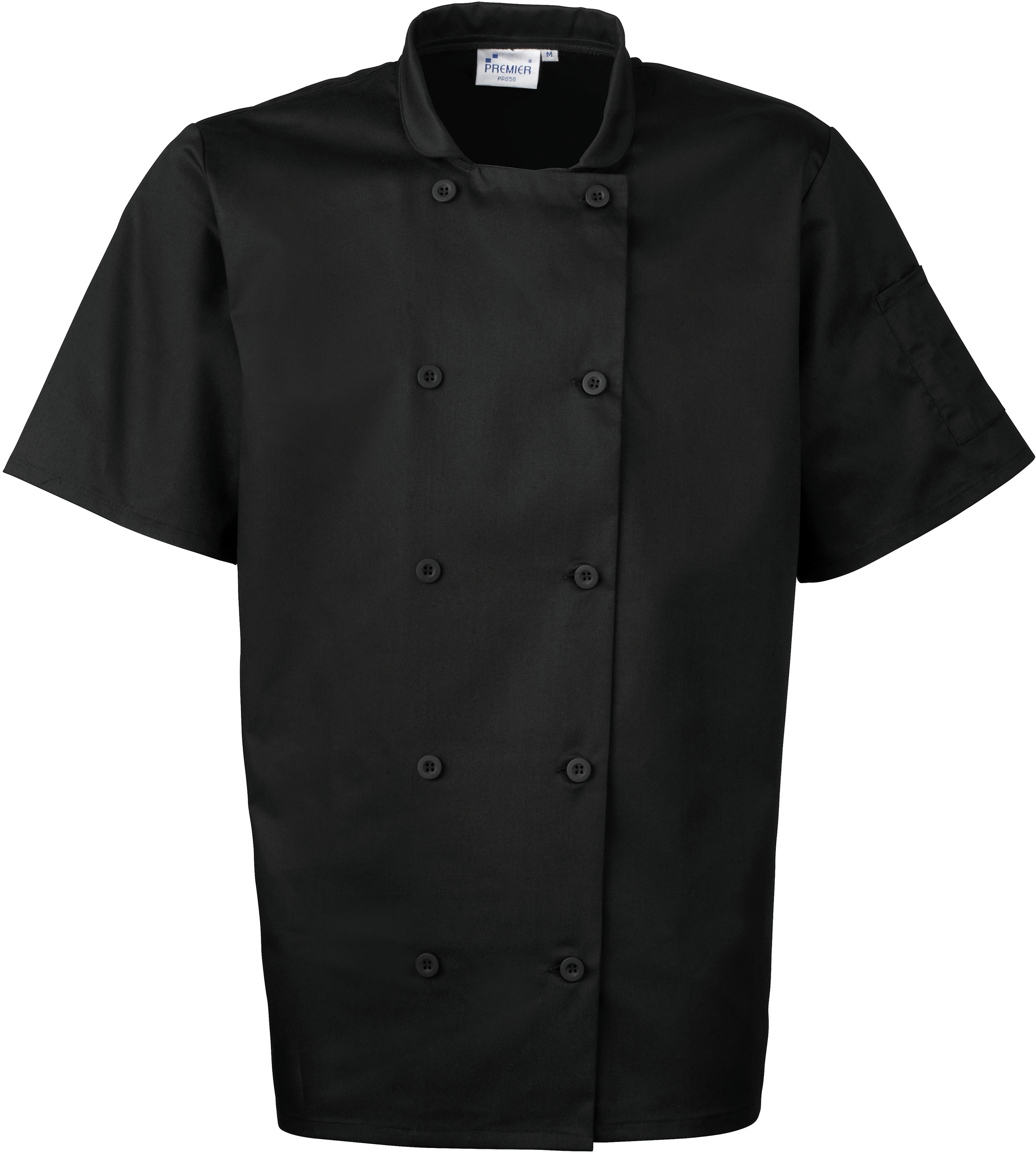 Miniature 6 pour Veste de cuisine manches courtes