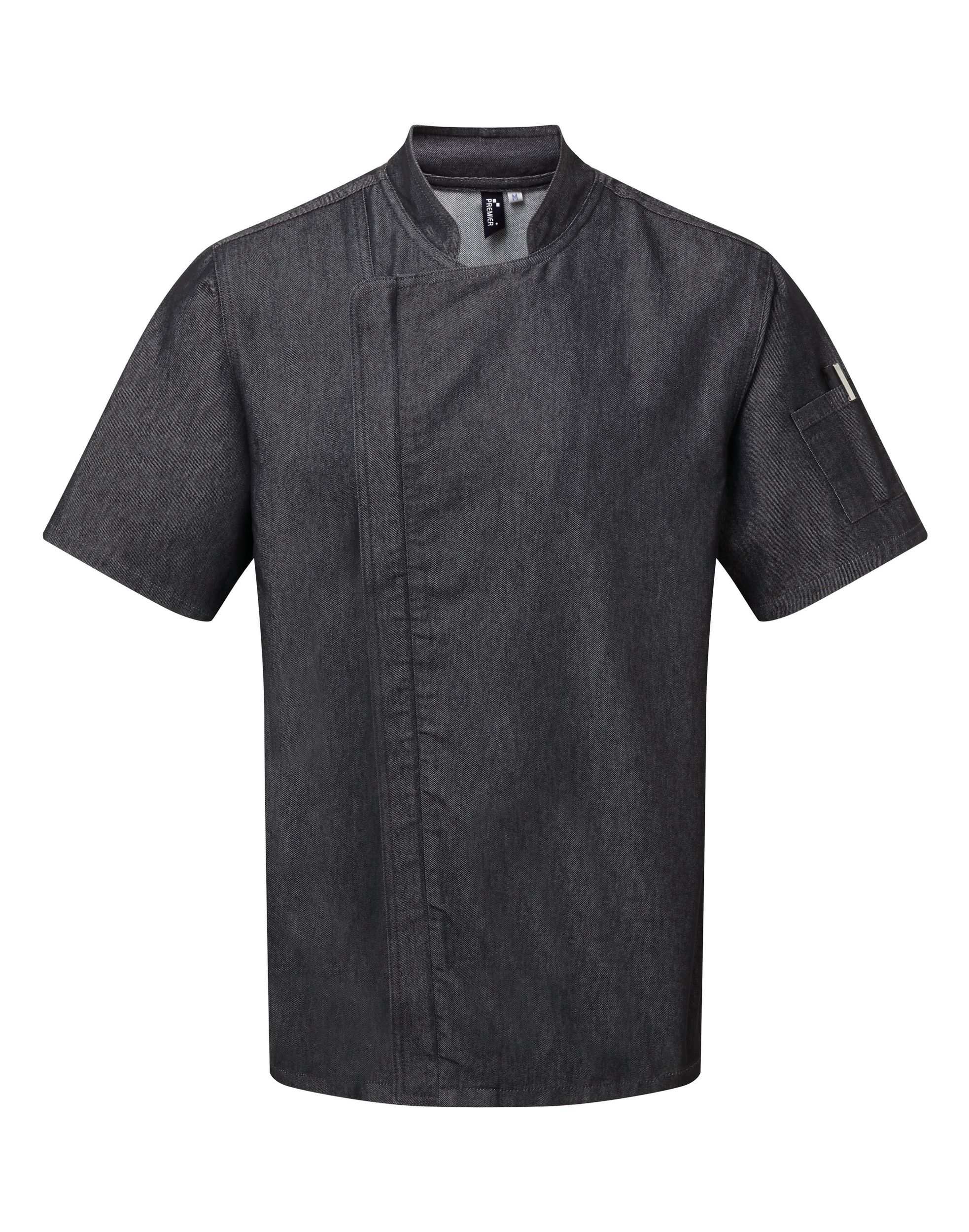 Miniature 6 pour Veste chef cuisinier "Zip close"