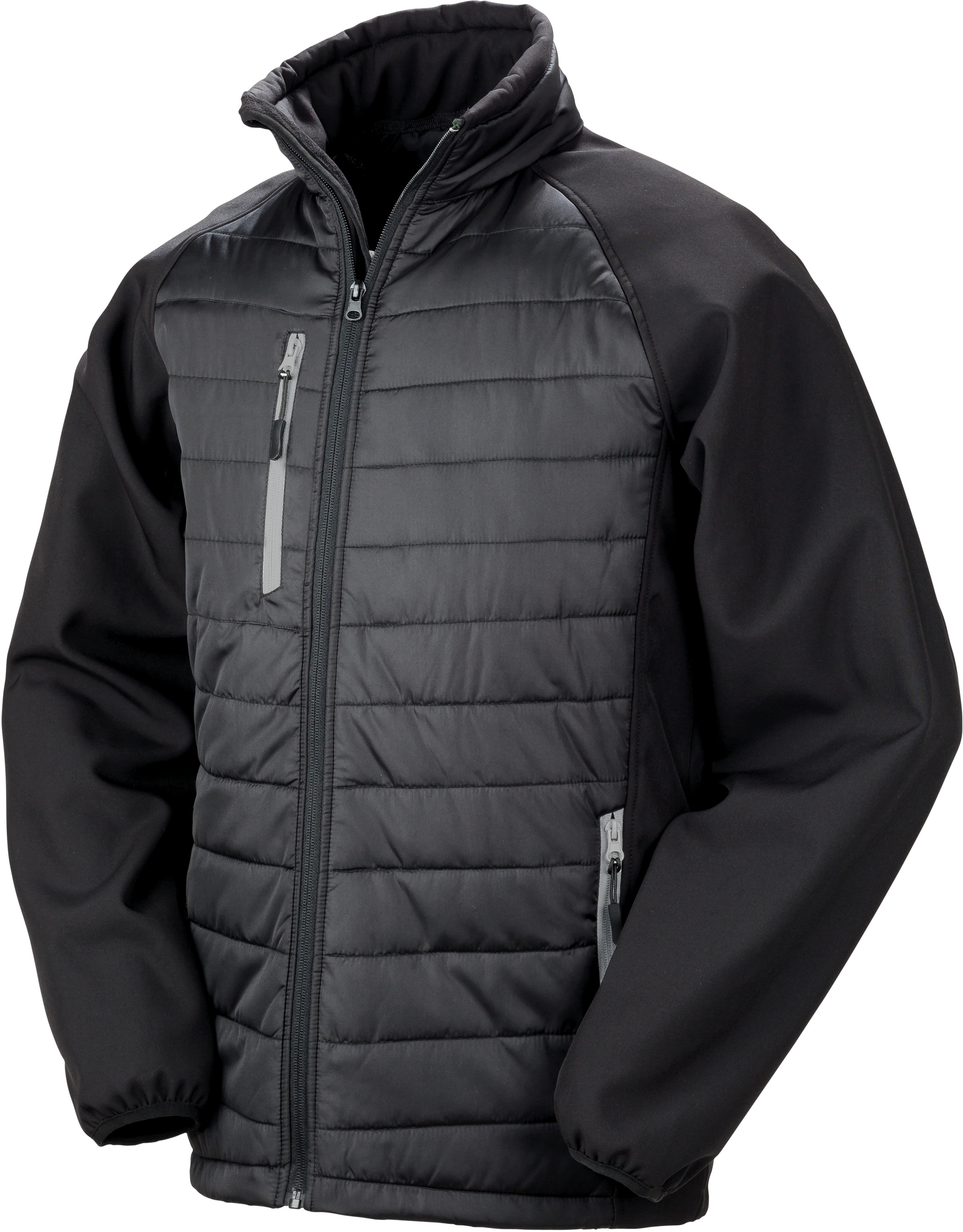 Miniature 11 pour Veste softshell rembourrée black compass recyclée