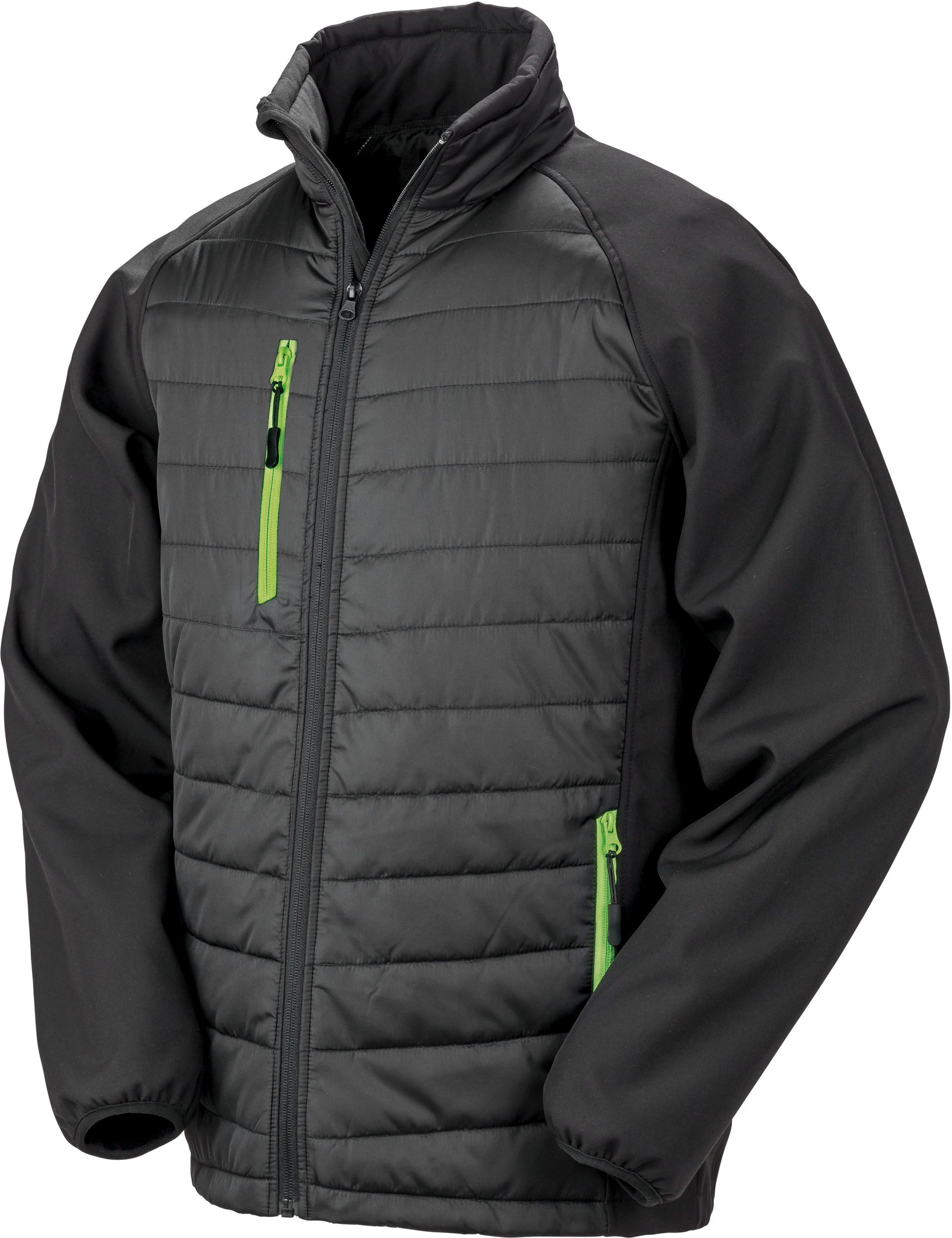 Miniature 12 pour Veste softshell rembourrée black compass recyclée
