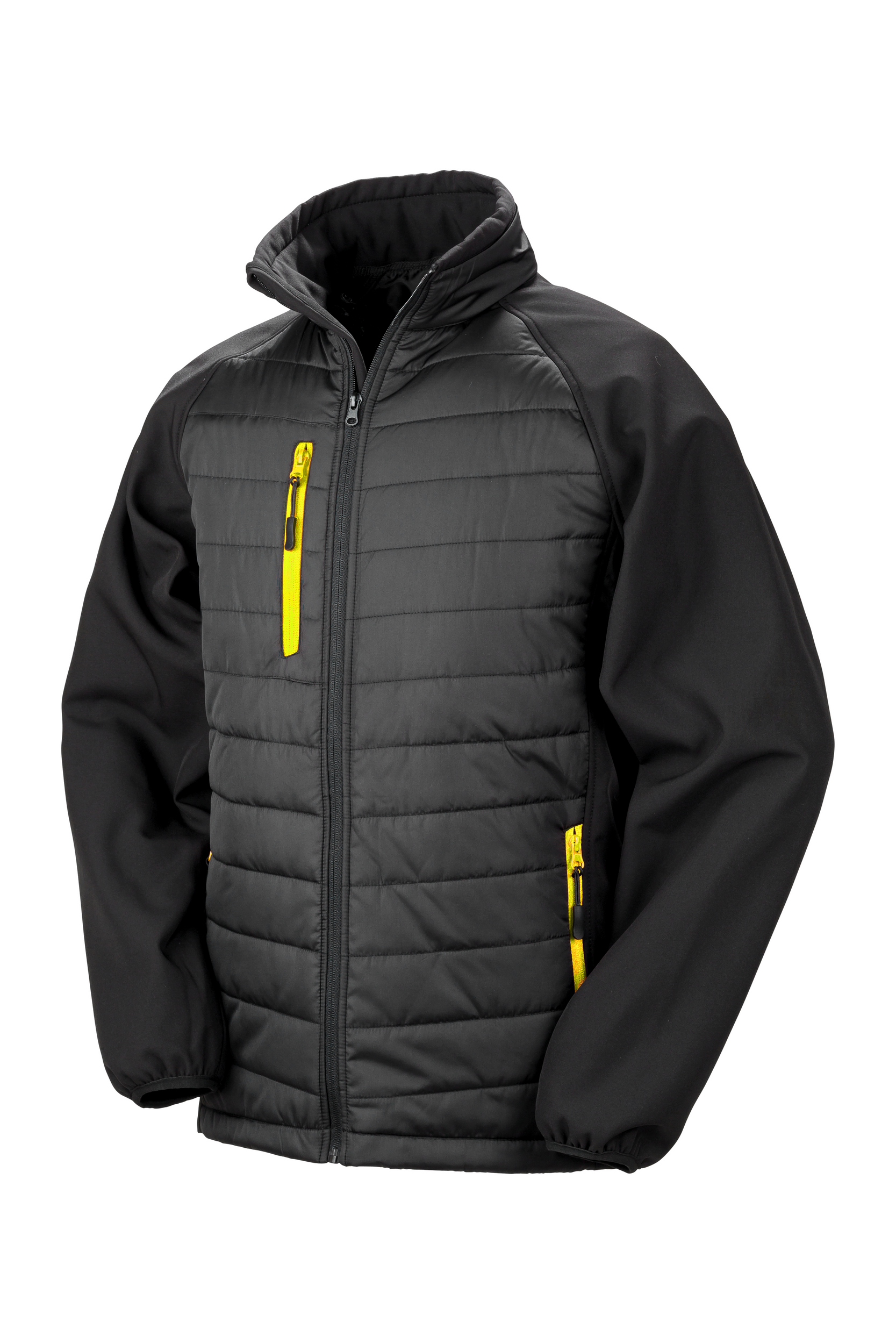 Miniature 16 pour Veste softshell rembourrée black compass recyclée