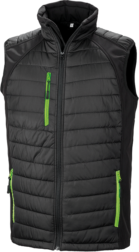 Miniature 13 pour Gilet softshell rembourré black compass recyclé