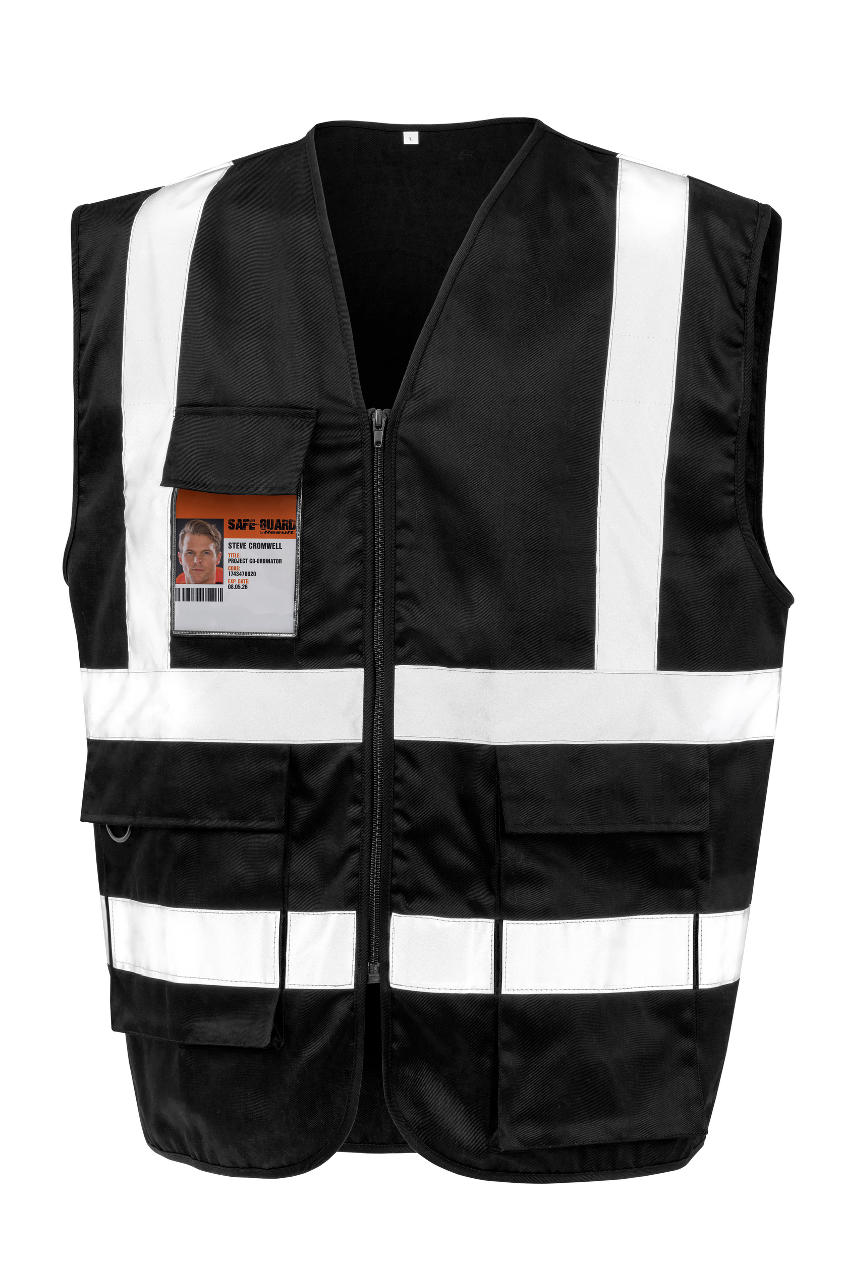Miniature 3 pour Gilet de sécurité zippé