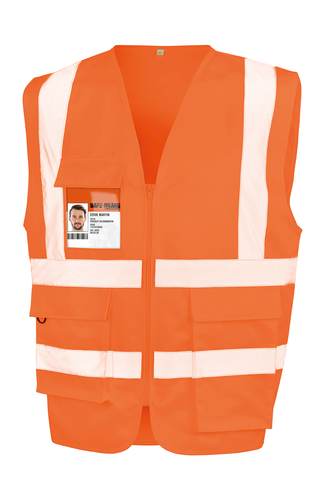 Miniature 4 pour Gilet de sécurité zippé