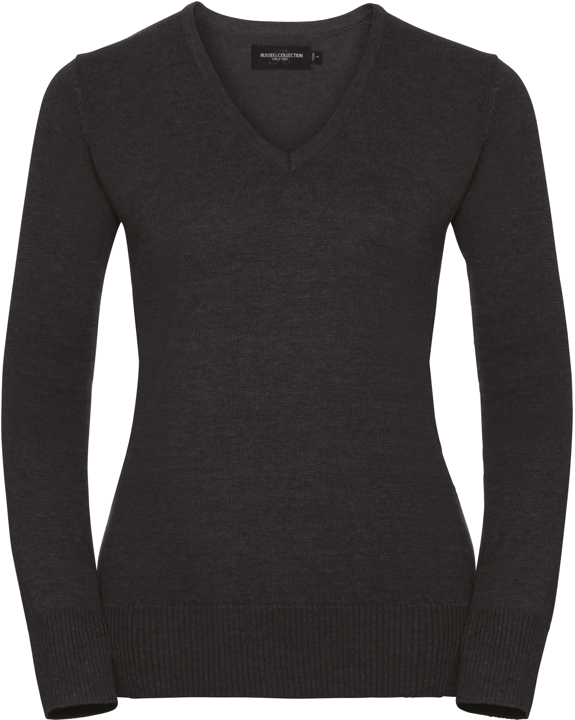 Miniature 4 pour Pullover femme col v
