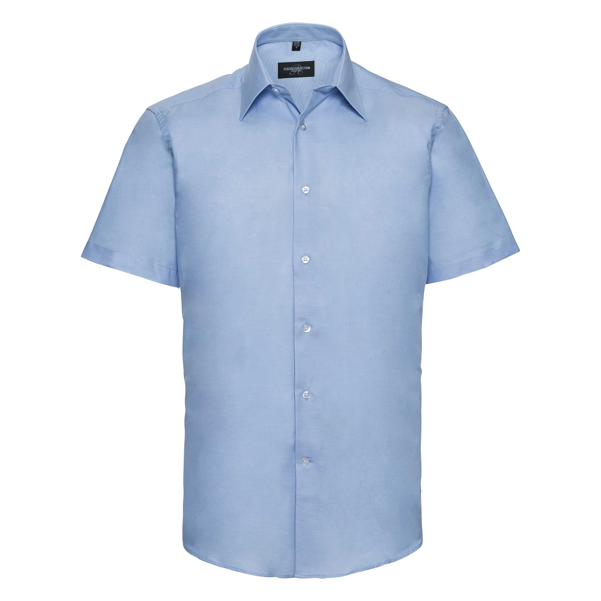 Miniature 9 pour Chemise oxford cintrée manches courtes homme