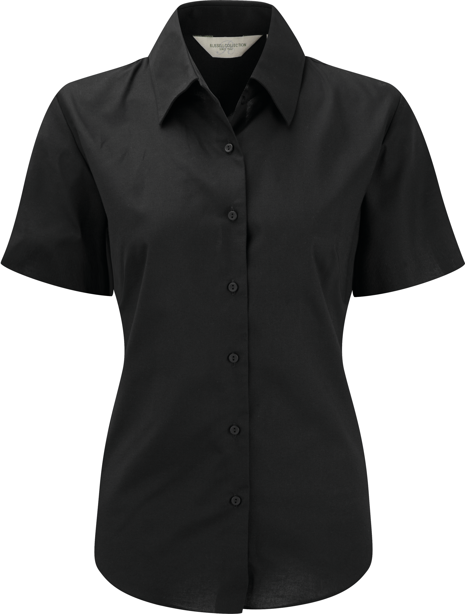 Miniature 6 pour Chemise femme manches courtes Oxford