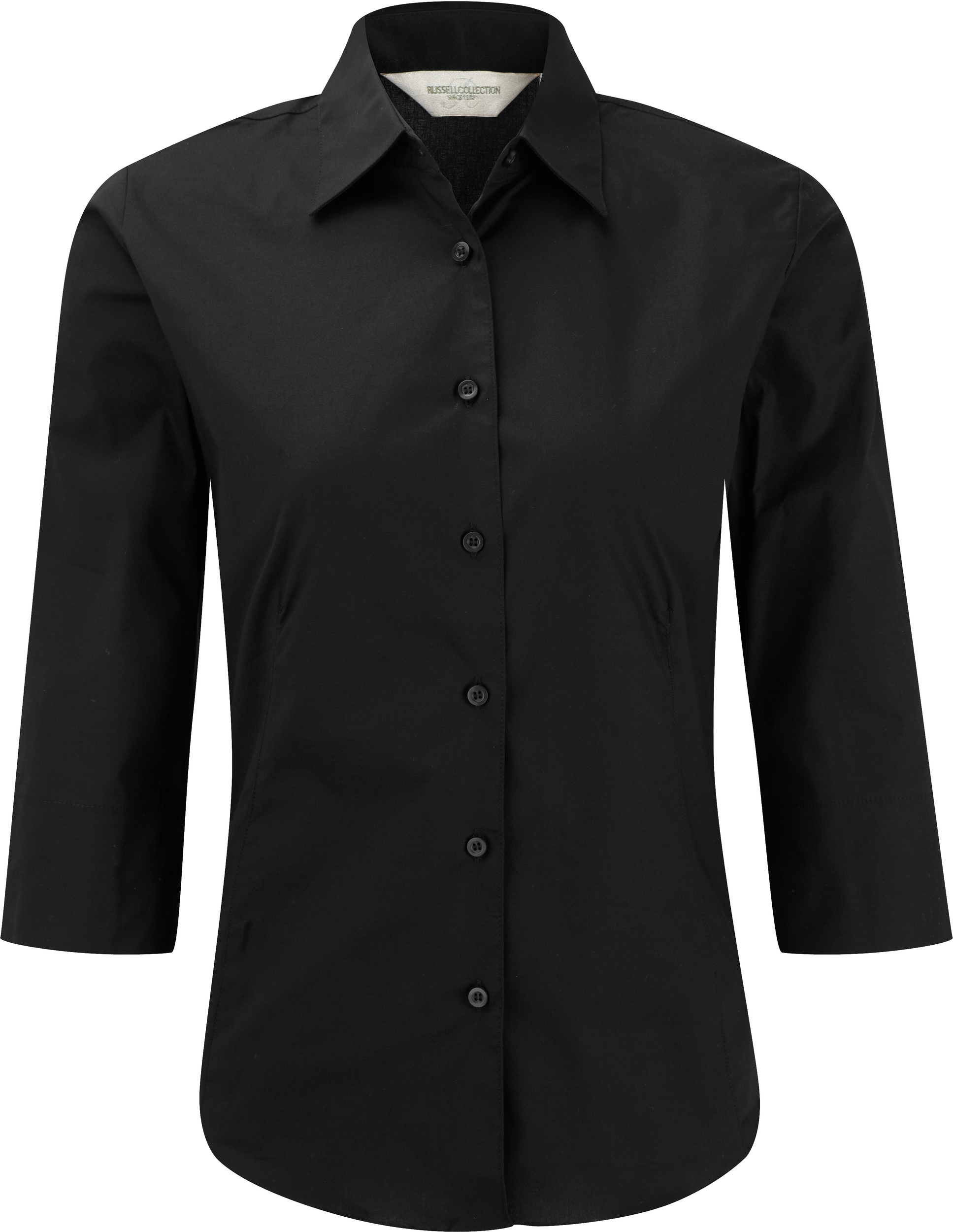 Miniature 4 pour Chemise fittée femme manches 3/4