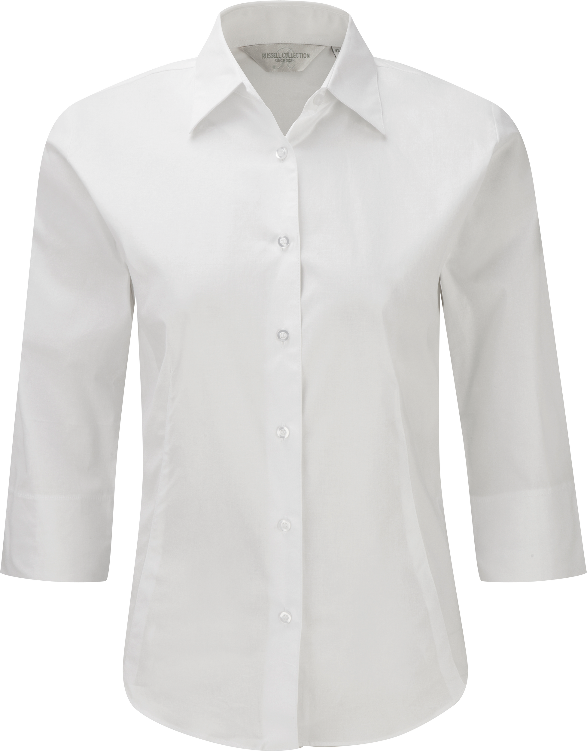 Miniature 6 pour Chemise fittée femme manches 3/4