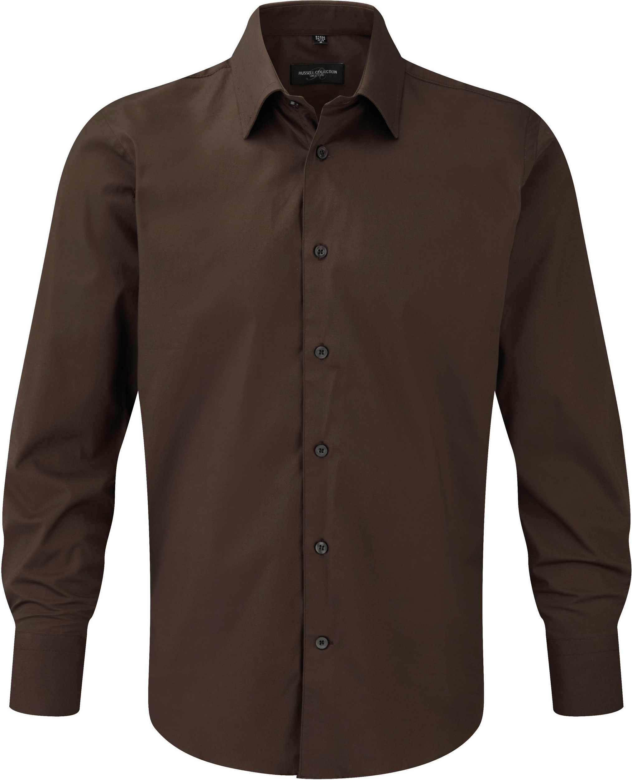 Miniature 4 pour Chemise fittée homme manches longues