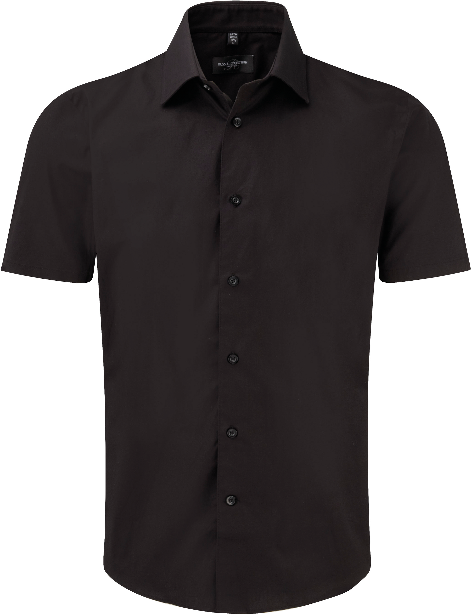 Miniature 3 pour Chemise fittée homme manches courtes