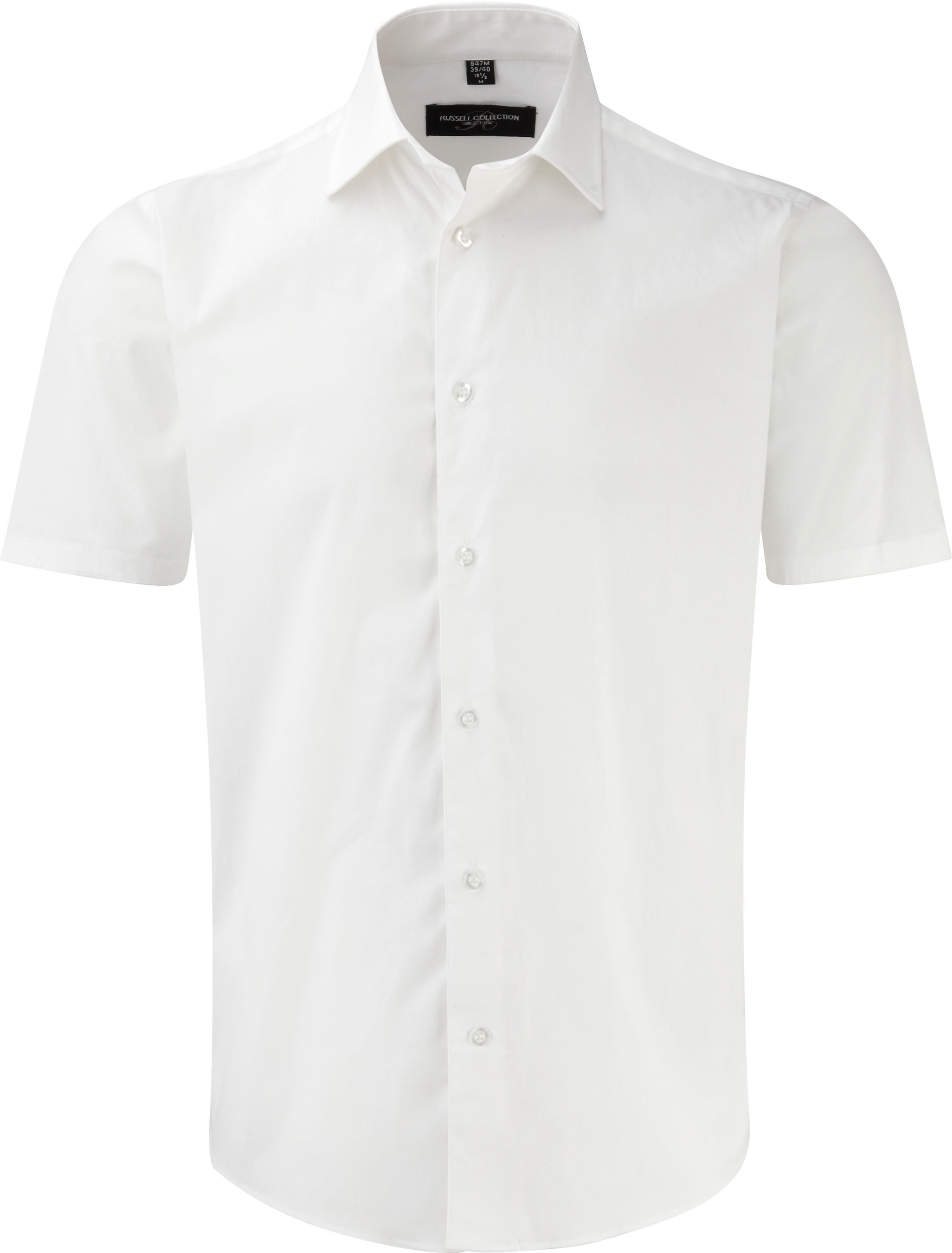 Miniature 5 pour Chemise fittée homme manches courtes