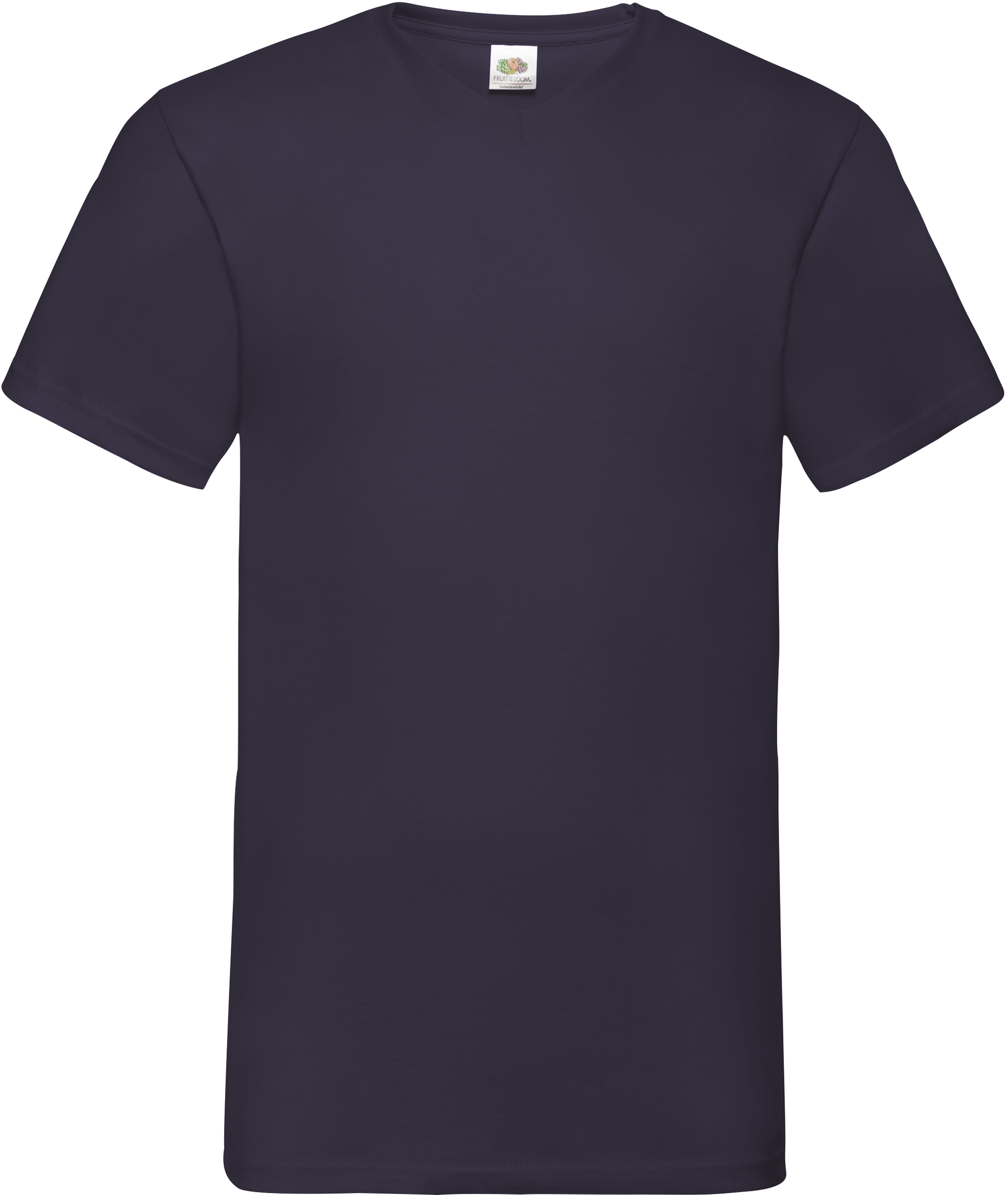 Miniature 6 pour T-shirt homme col v Valueweight (61-066-0)