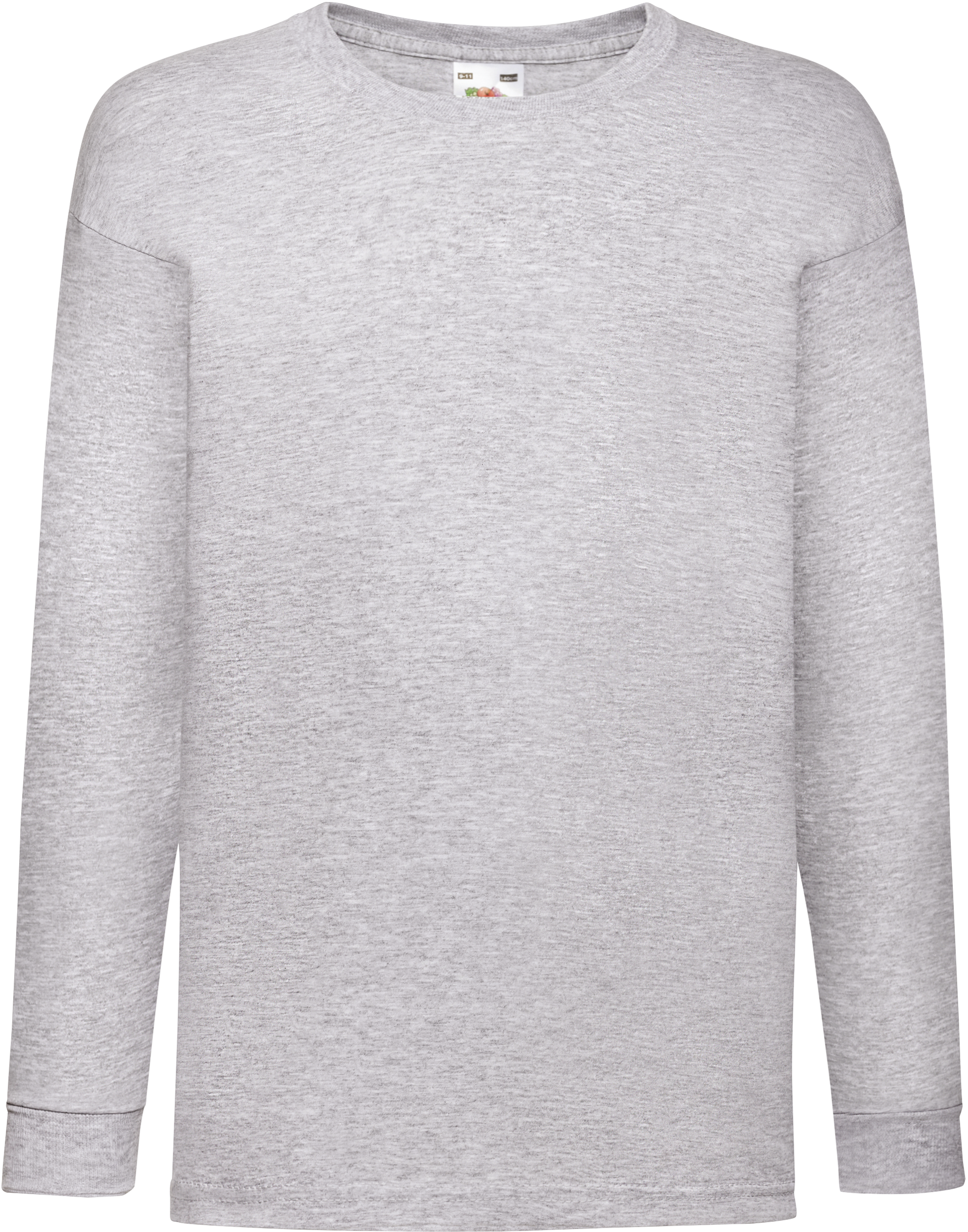 Miniature 4 pour T-shirt enfant manches longues Valueweight (61-007-0)