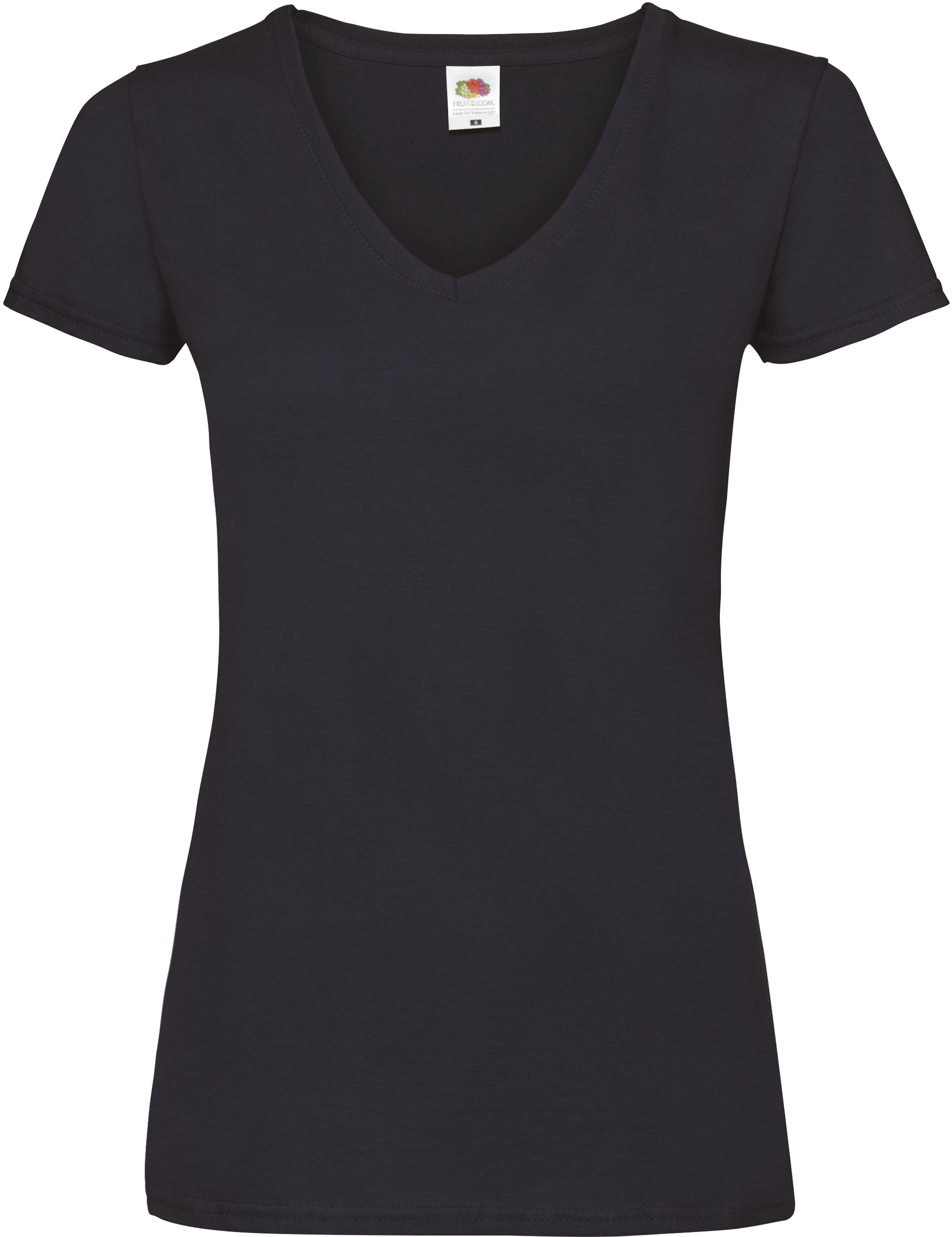 Miniature 4 pour T-shirt femme col v Valueweight (61-398-0)