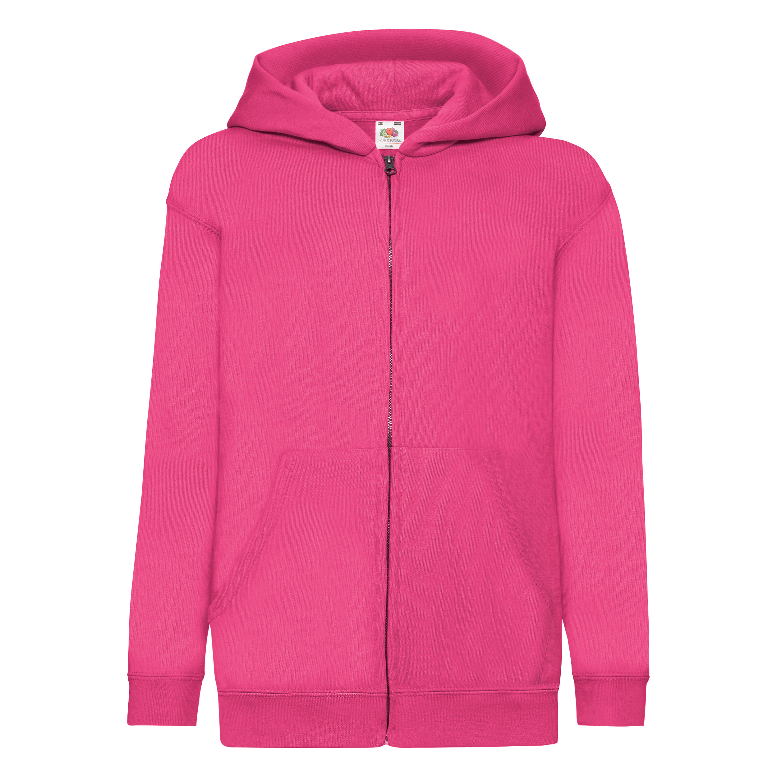 Miniature 4 pour Sweat-shirt enfant zippé capuche Classic (62-045-0)
