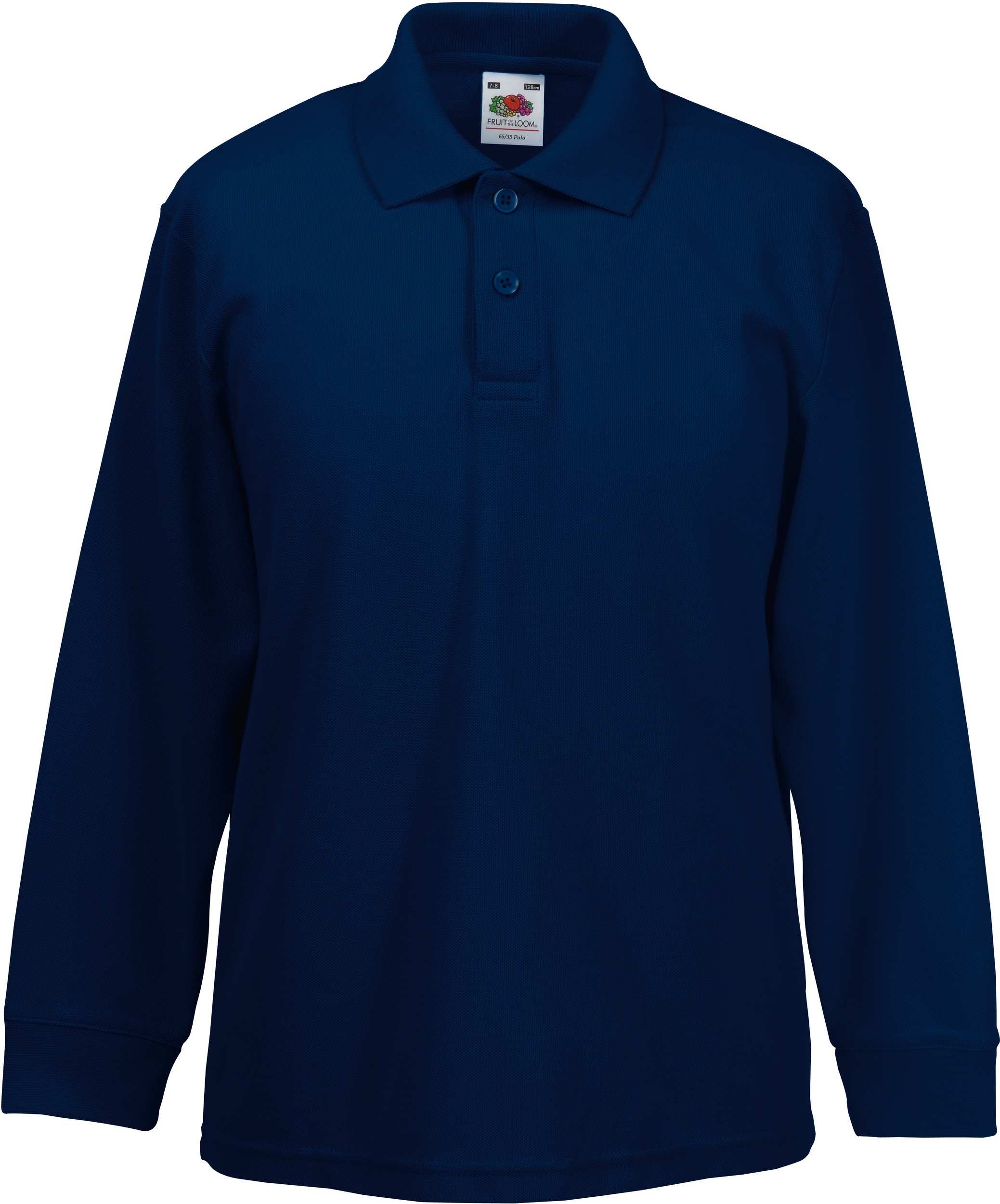 Miniature 3 pour Polo enfant 65/35 manches longues