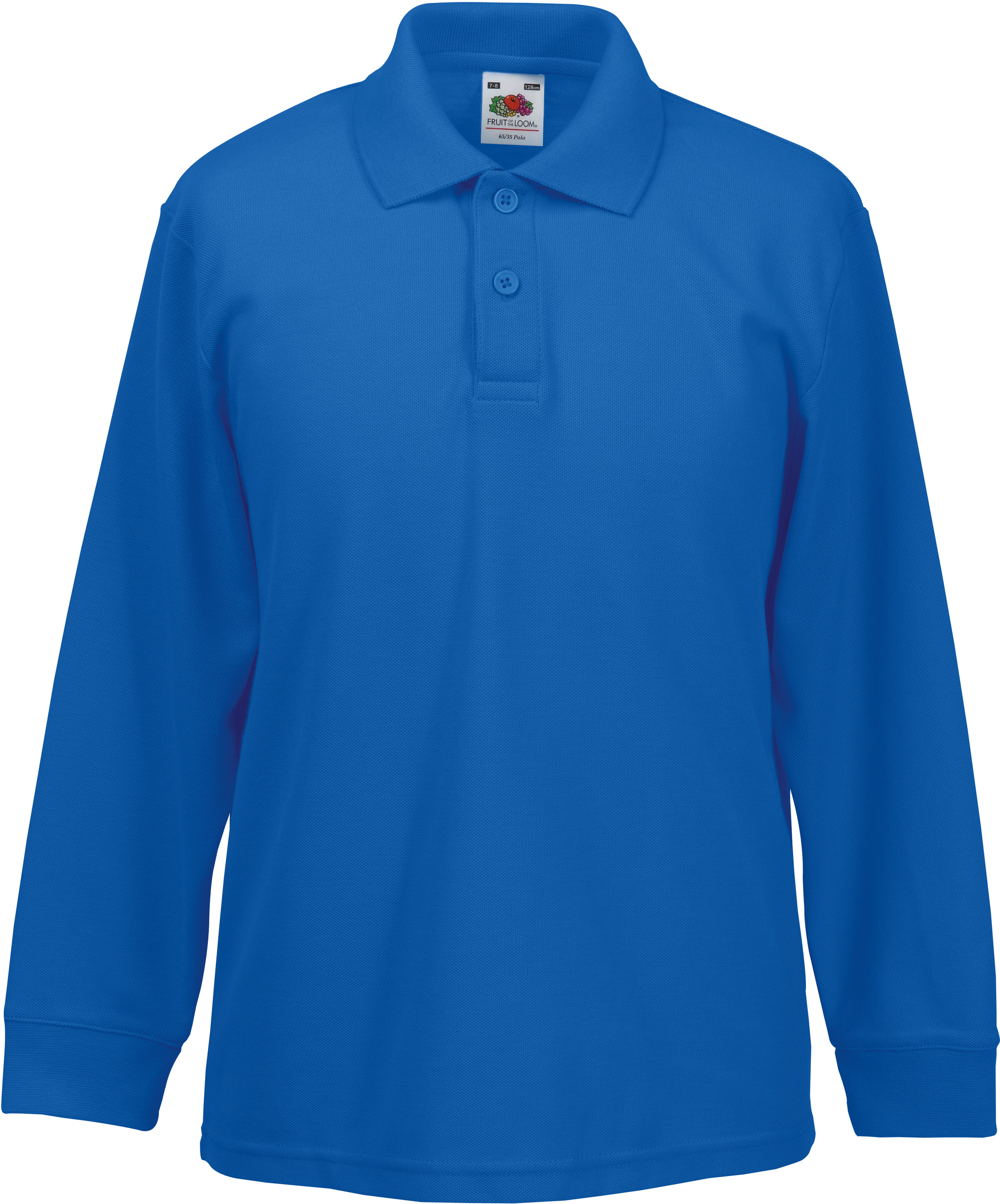 Miniature 4 pour Polo enfant 65/35 manches longues