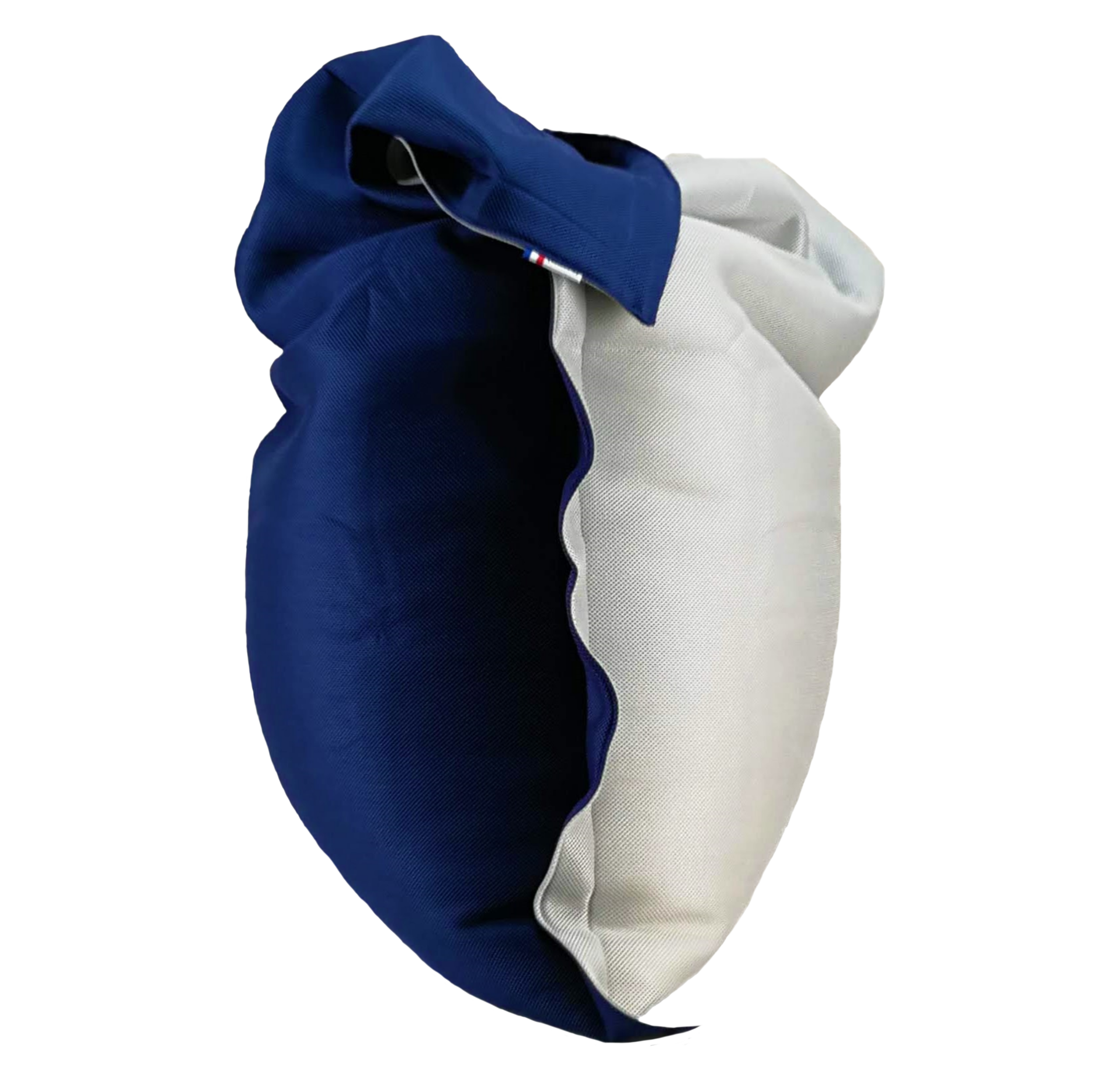 Miniature 7 pour Pouf déhoussable bicolore - Grand modèle