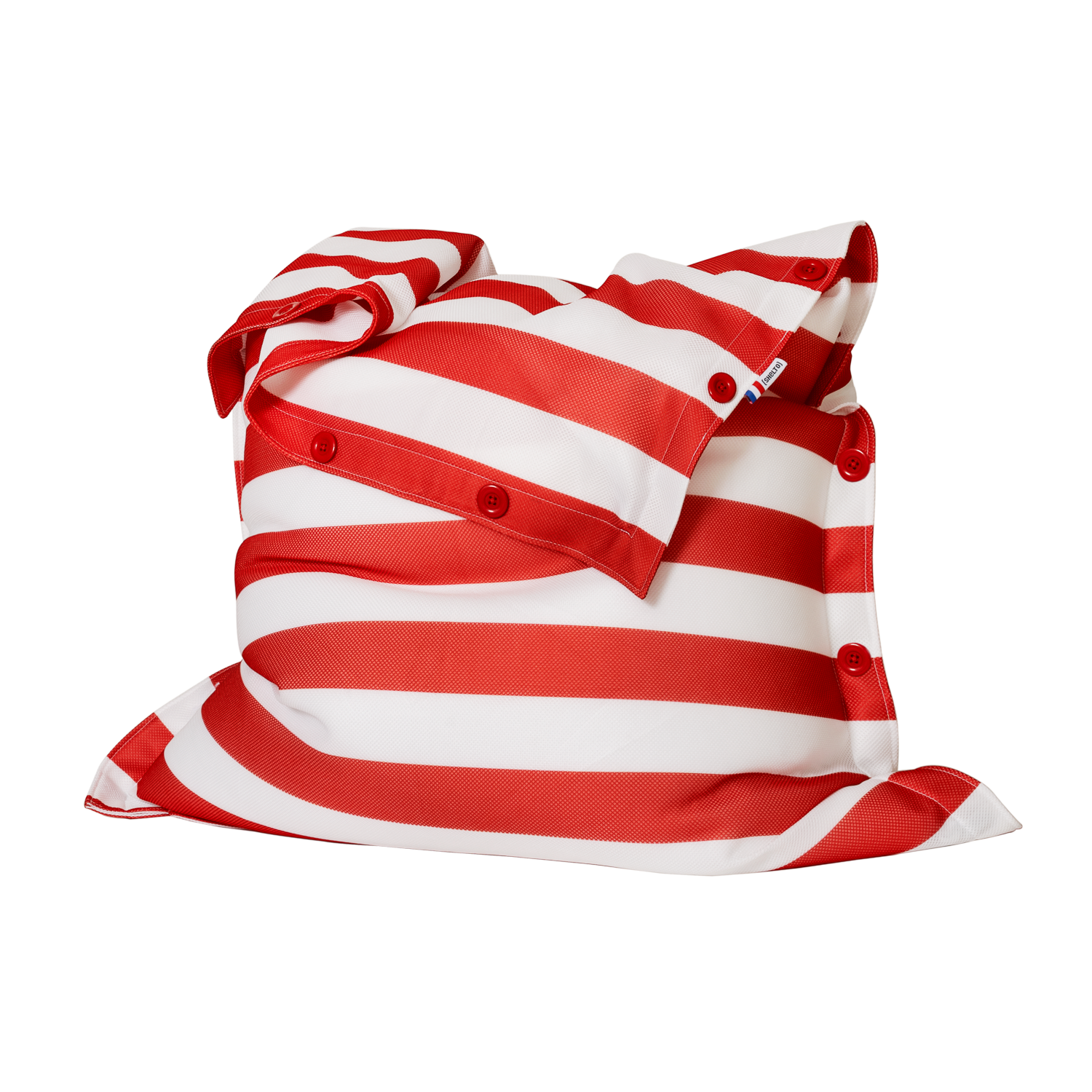 Miniature 4 pour Pouf déhoussable à rayures