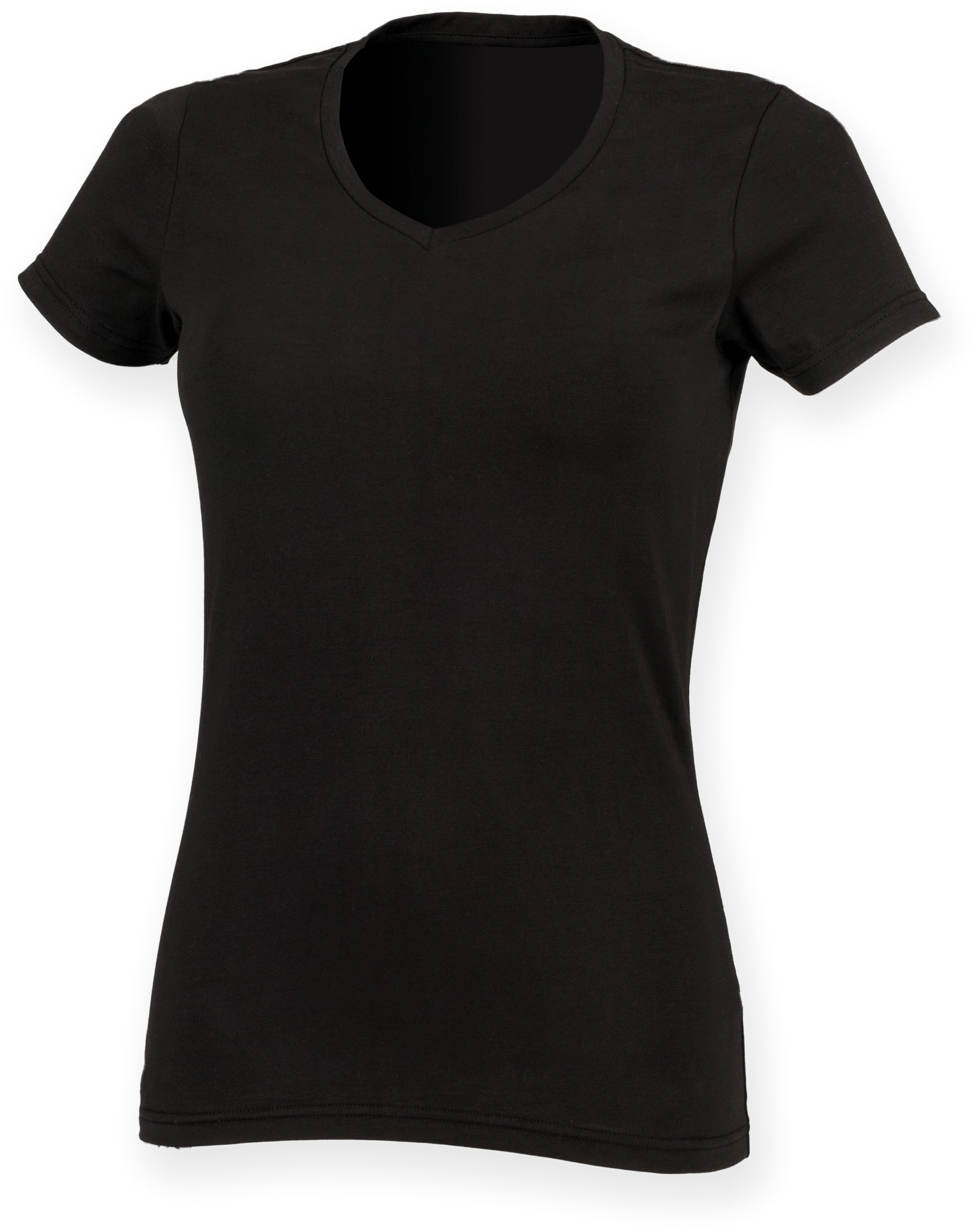Miniature 3 pour T-shirt femme col v Feel Good