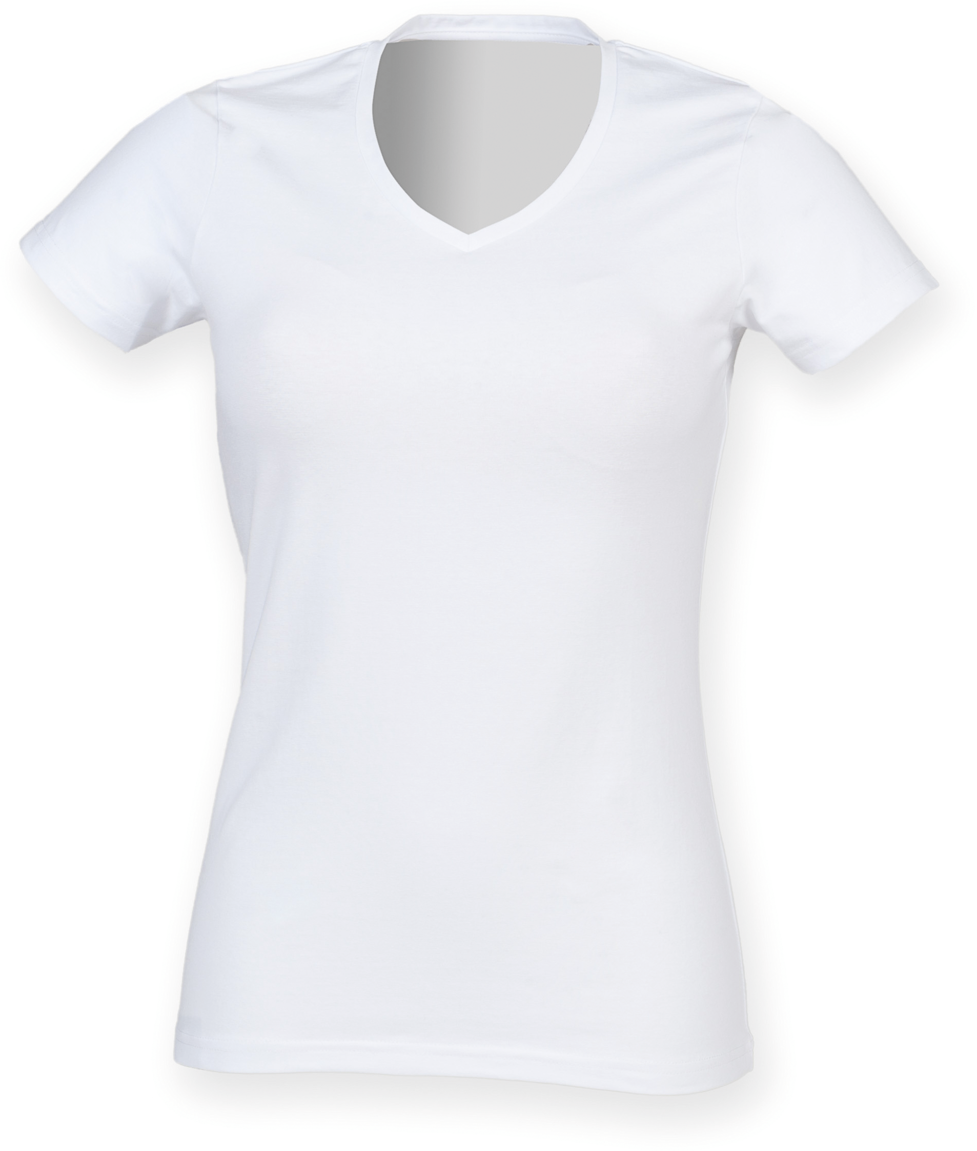 Miniature 4 pour T-shirt femme col v Feel Good