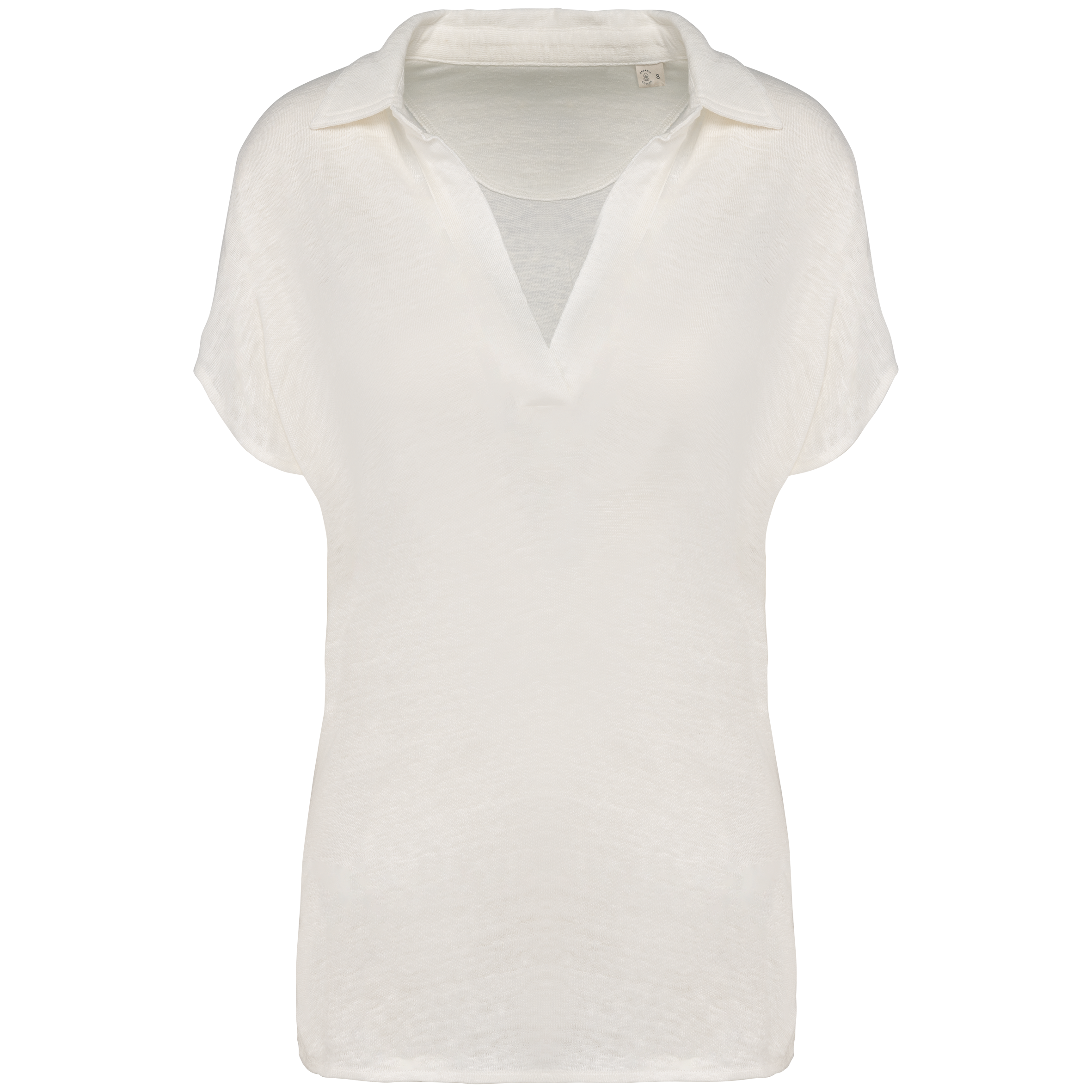 Miniature 2 pour Polo en lin femme