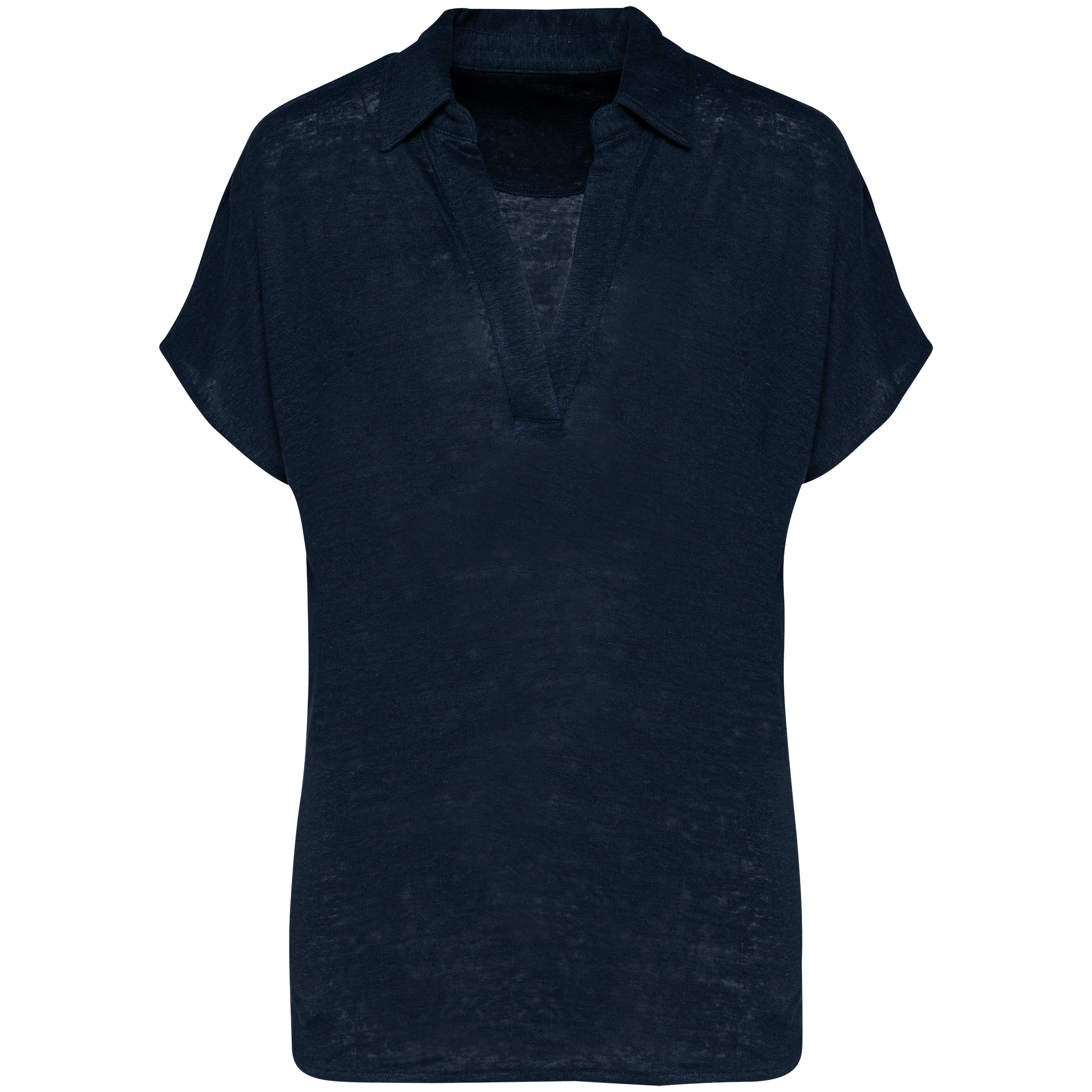 Miniature 4 pour Polo en lin femme