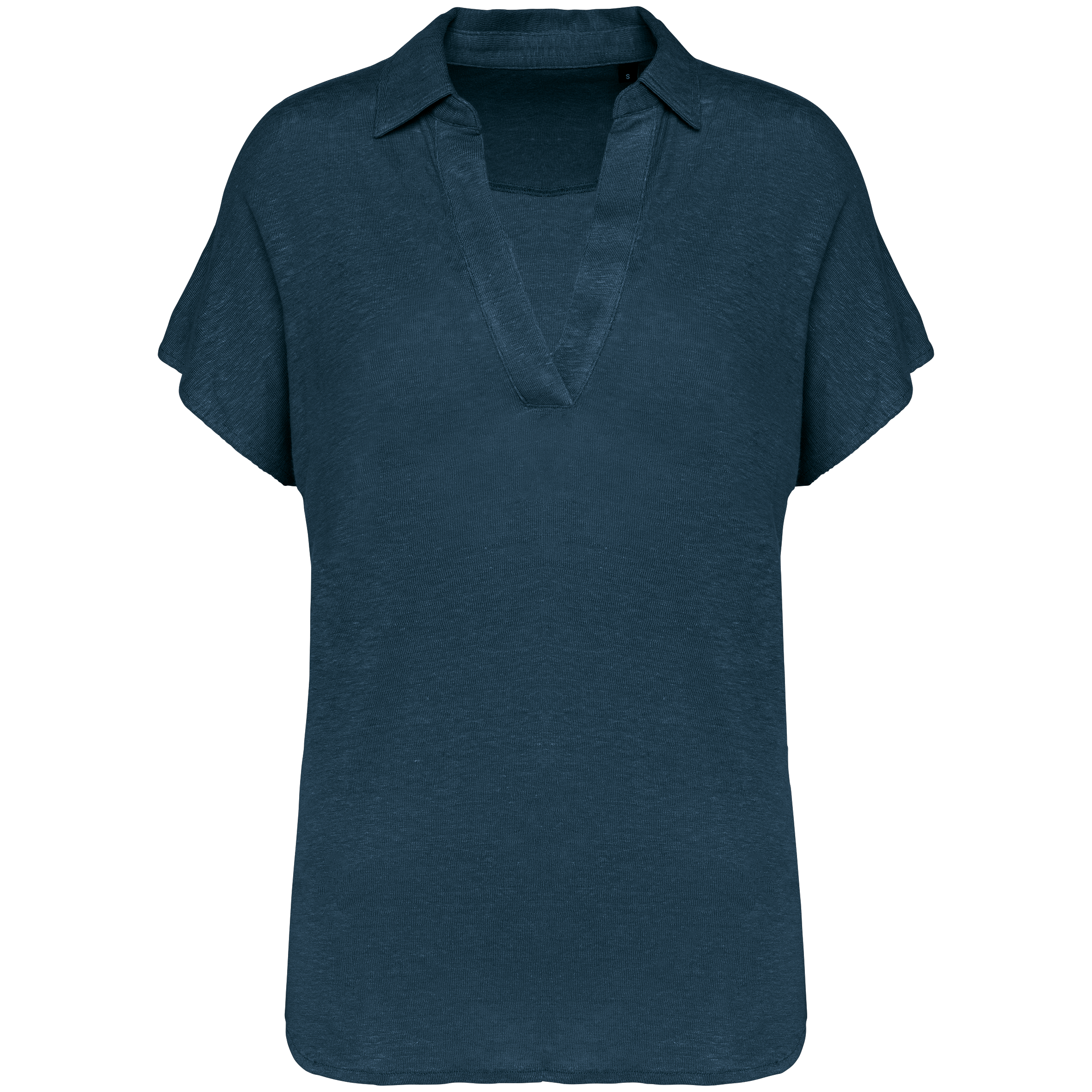 Miniature 6 pour Polo en lin femme