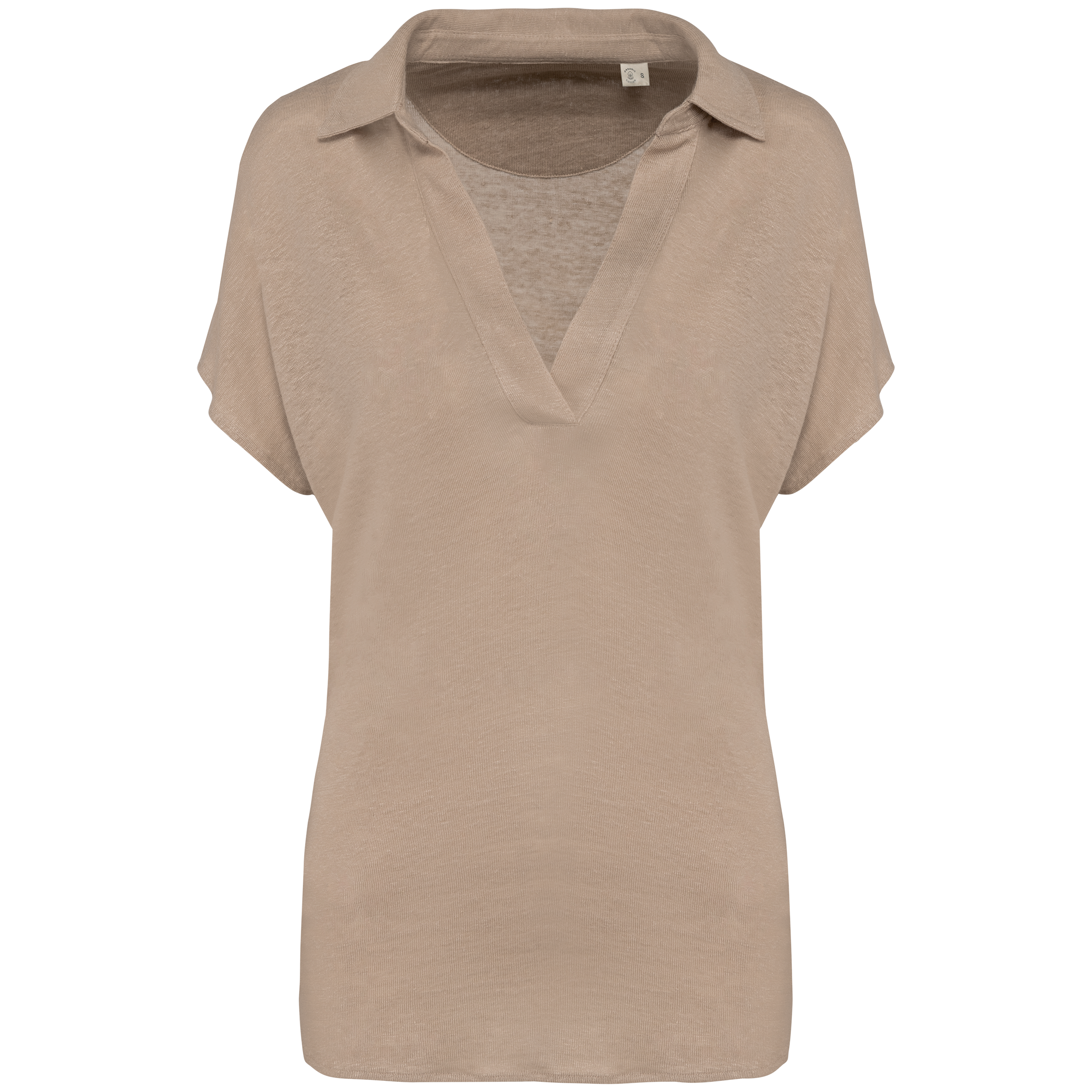 Miniature 8 pour Polo en lin femme