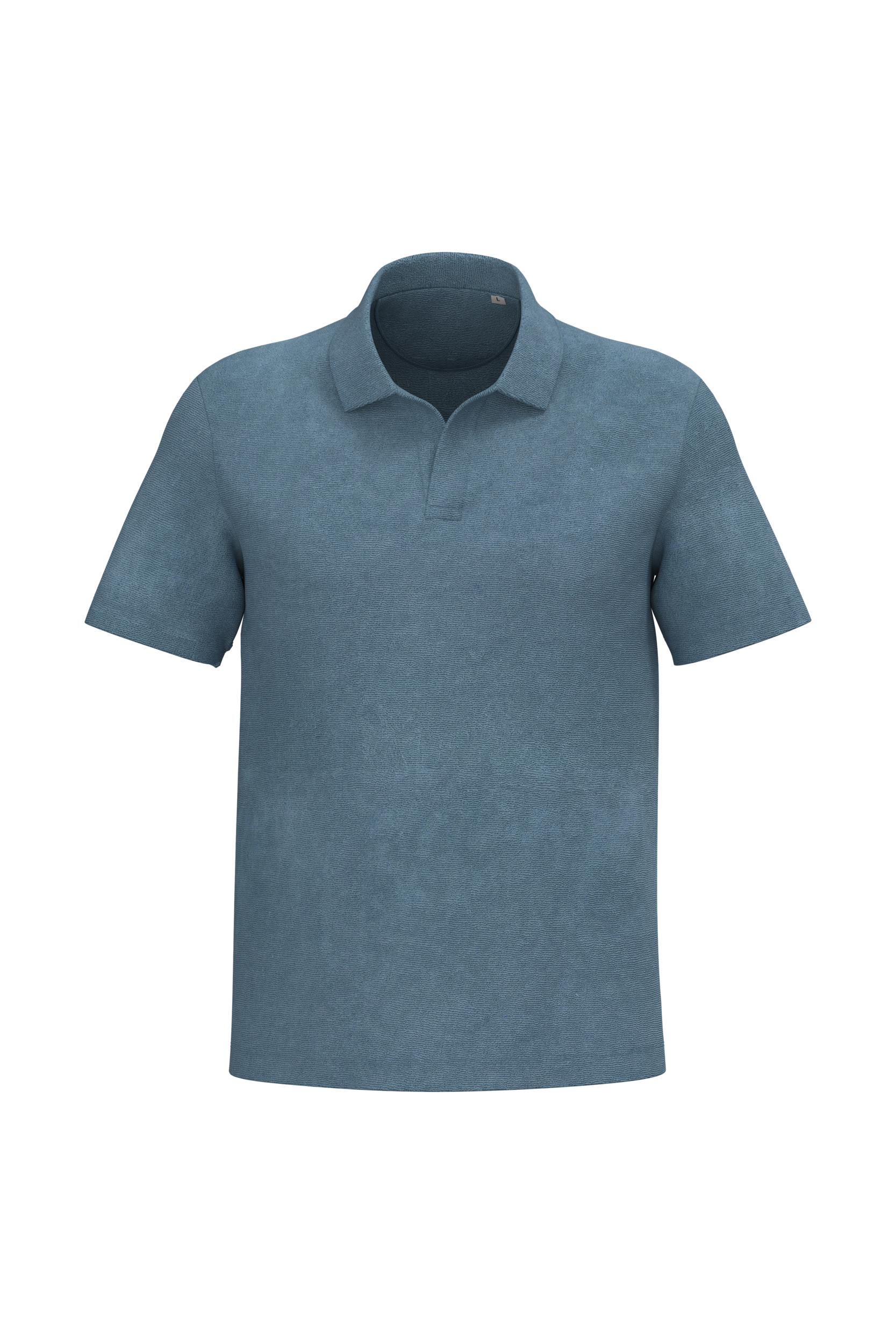 Miniature 1 pour Polo écoresponsable en éponge homme