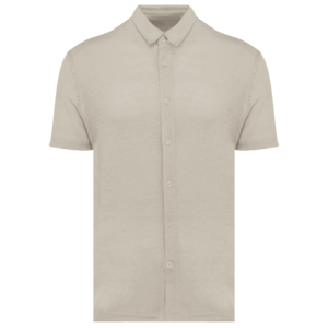 Visuel Chemise à manches courtes en lin homme
