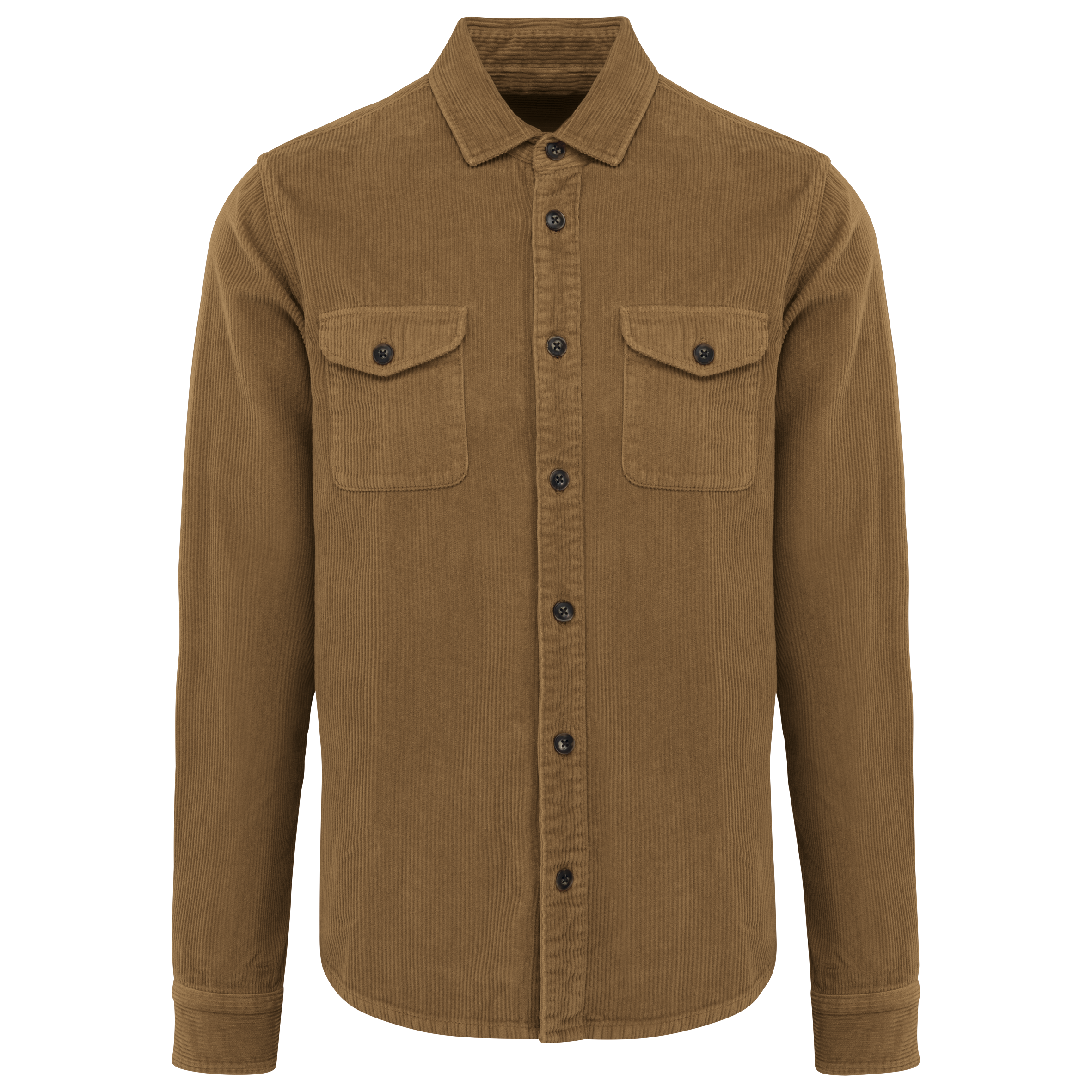 Miniature 1 pour Surchemise écoresponsable délavée en velours côtelé homme
