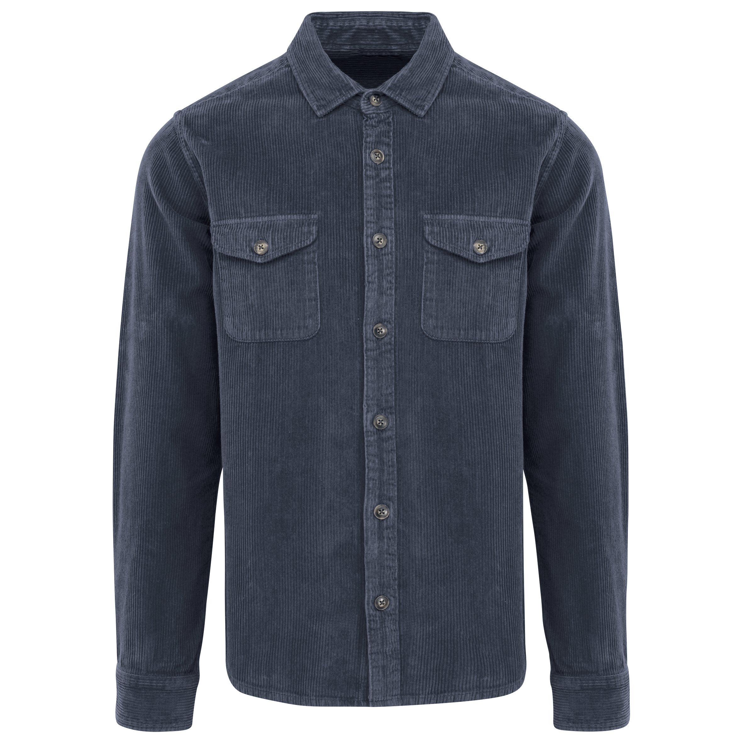 Miniature 2 pour Surchemise écoresponsable délavée en velours côtelé homme