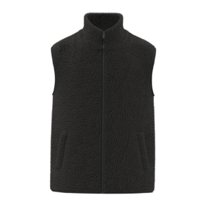 Visuel Veste sans manches en sherpa homme