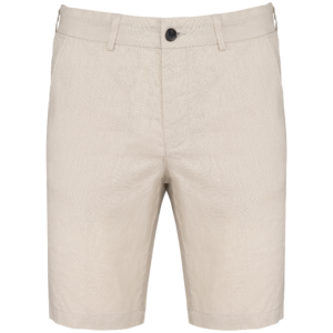 Visuel Bermuda en lin homme