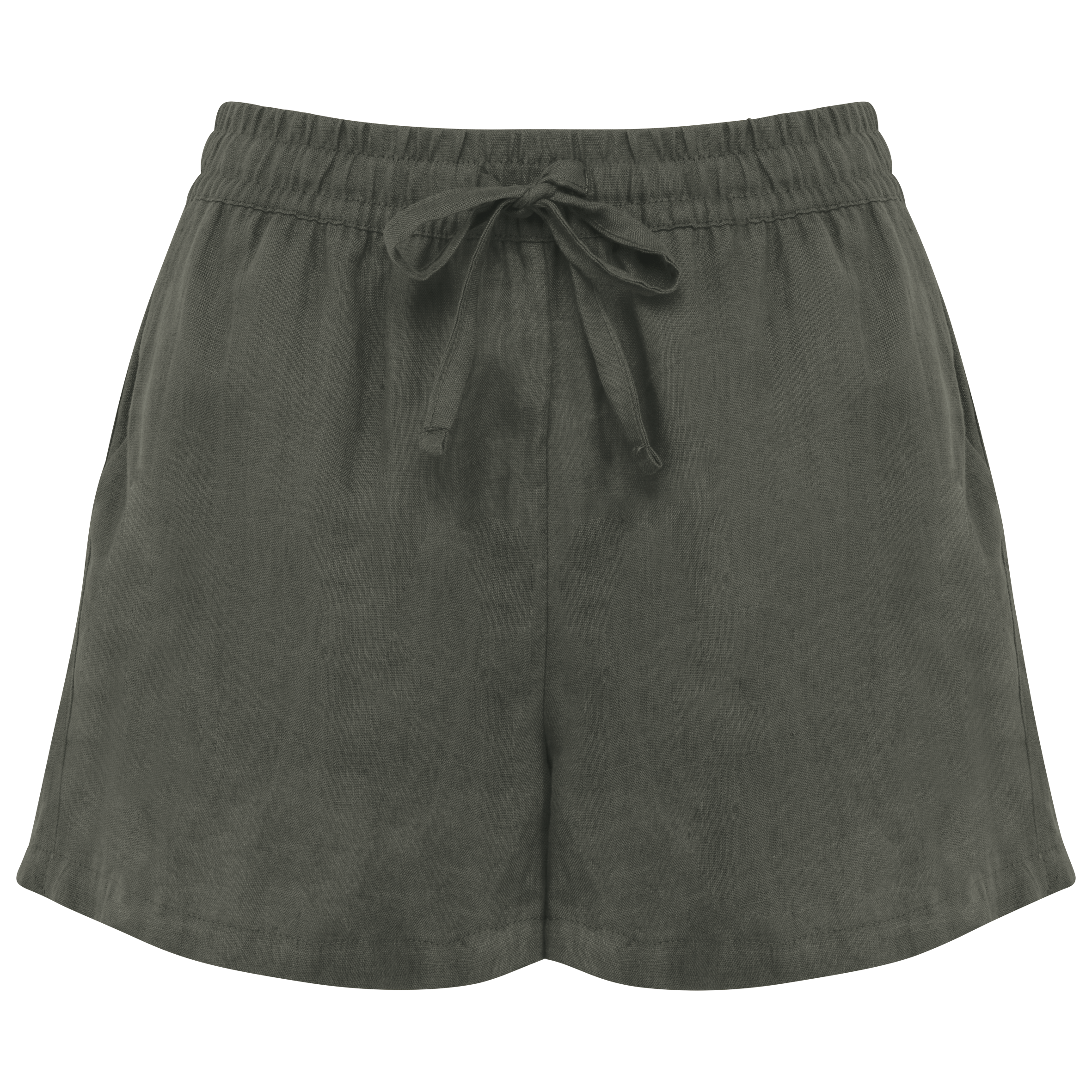 Miniature 2 pour Short en lin femme