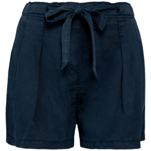Visuel Short écoresponsable délavé en lyocell femme