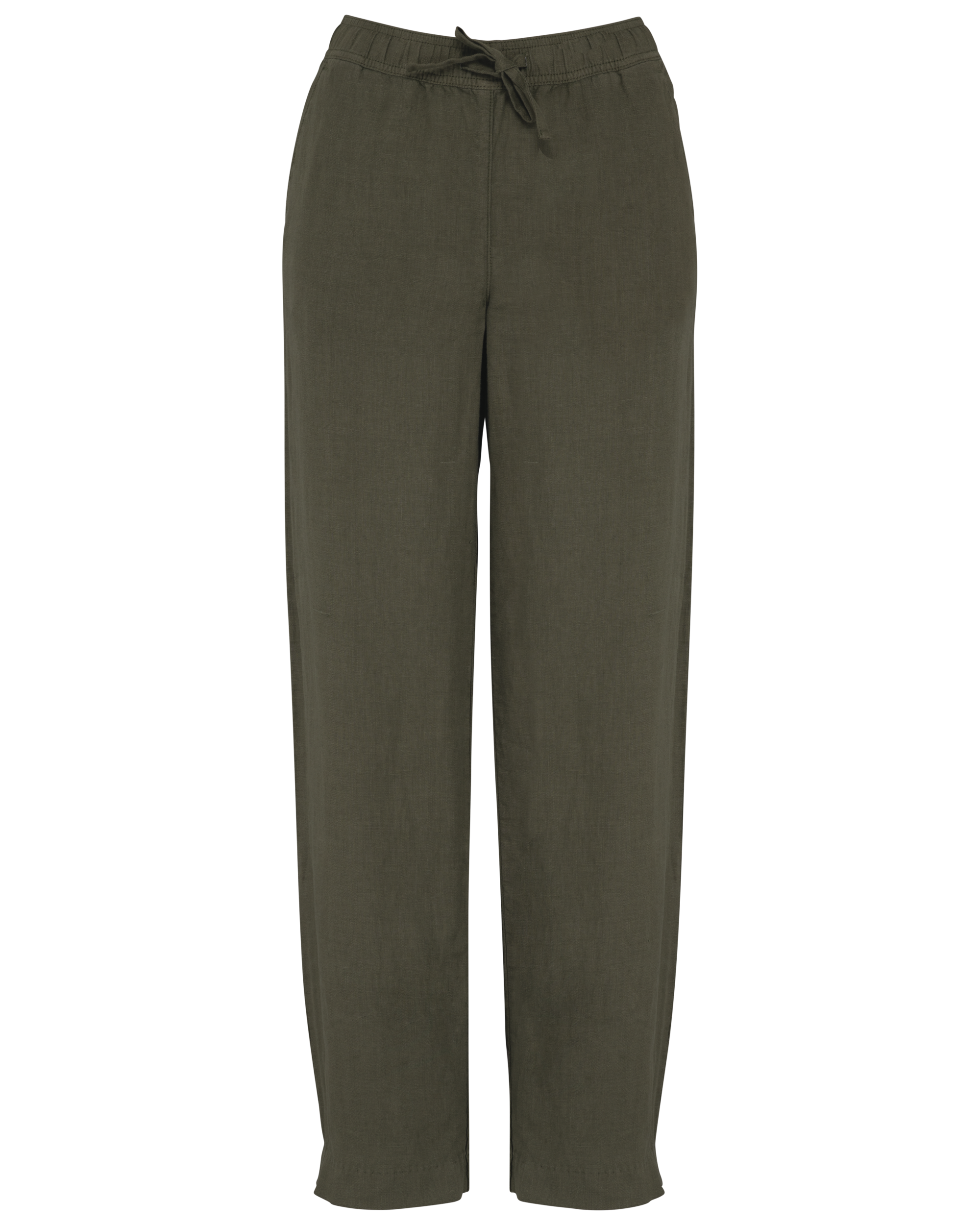 Miniature 2 pour Pantalon délavé en lin femme