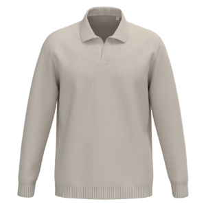 Visuel Pull homme à col polo