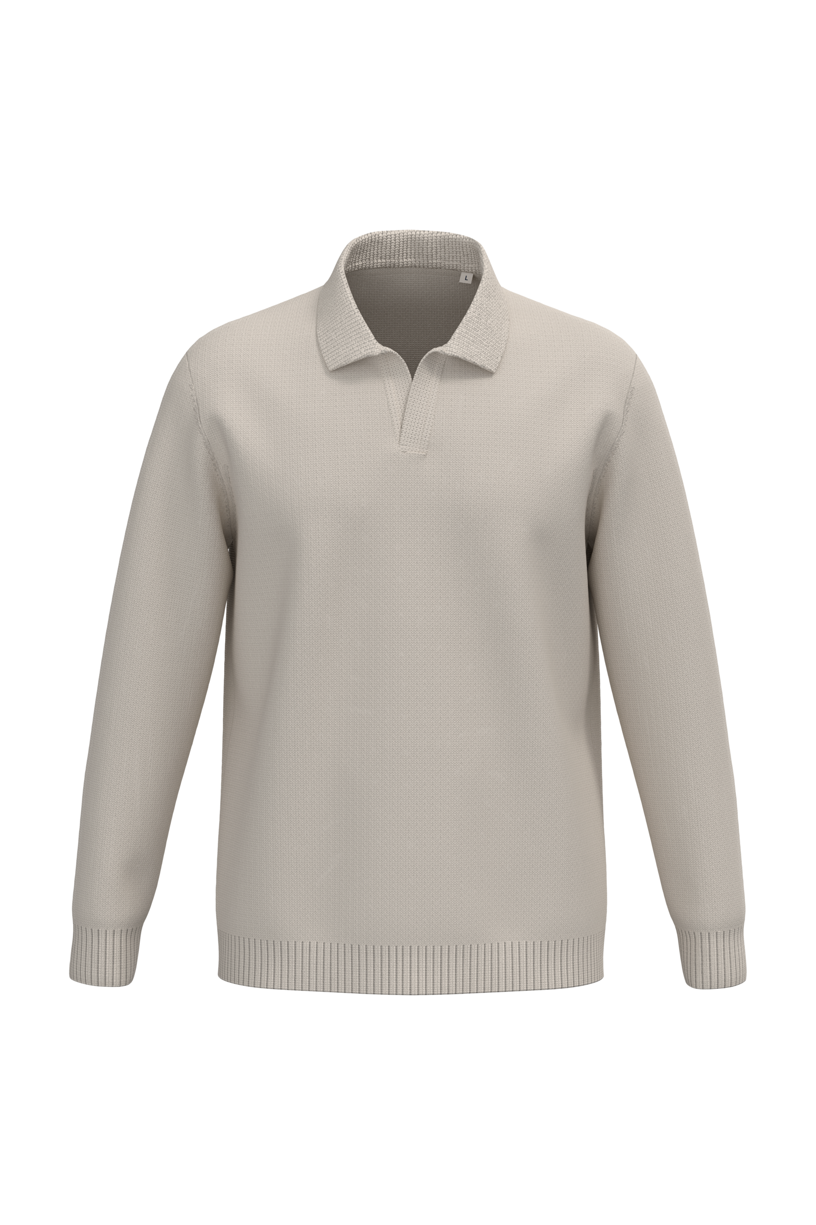 Miniature 1 pour Pull homme à col polo