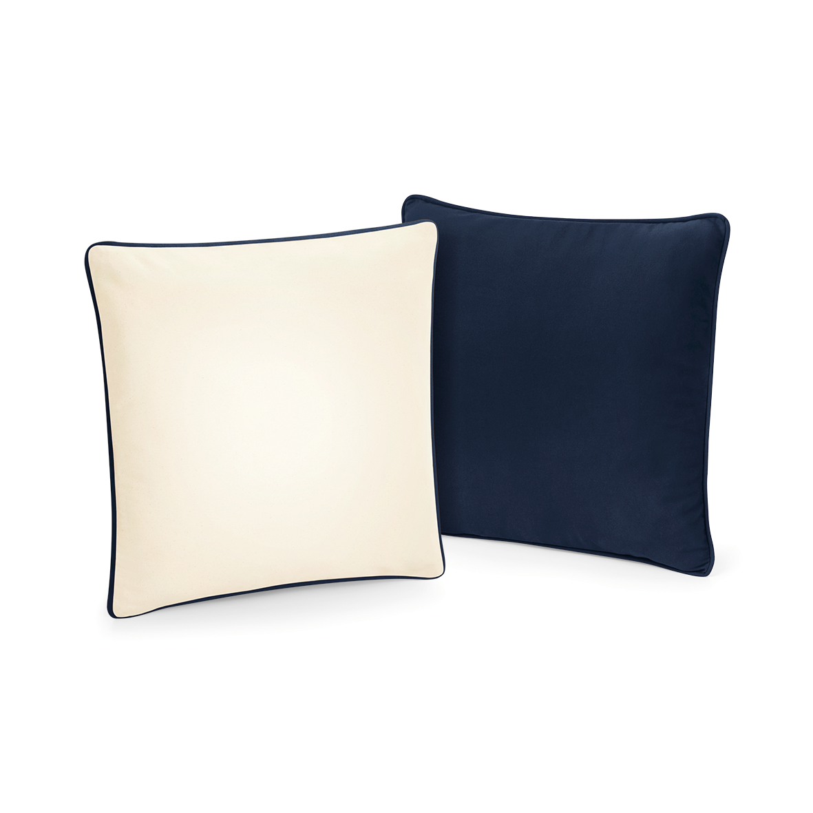 Miniature 7 pour Housse de coussin à bord passepoilé
