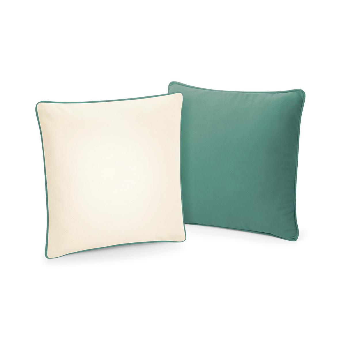 Miniature 9 pour Housse de coussin à bord passepoilé