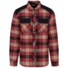 red-dark-beige-checked-black